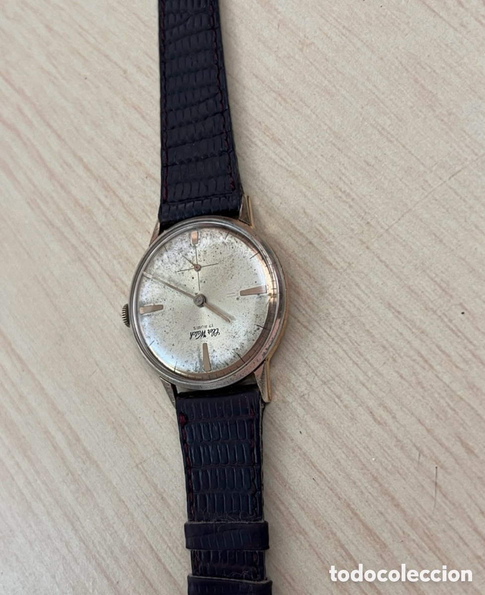 Armbanduhren: ✅ reloj Cler Watch 17 rub&iacute;s carga manual 34 mm vintage