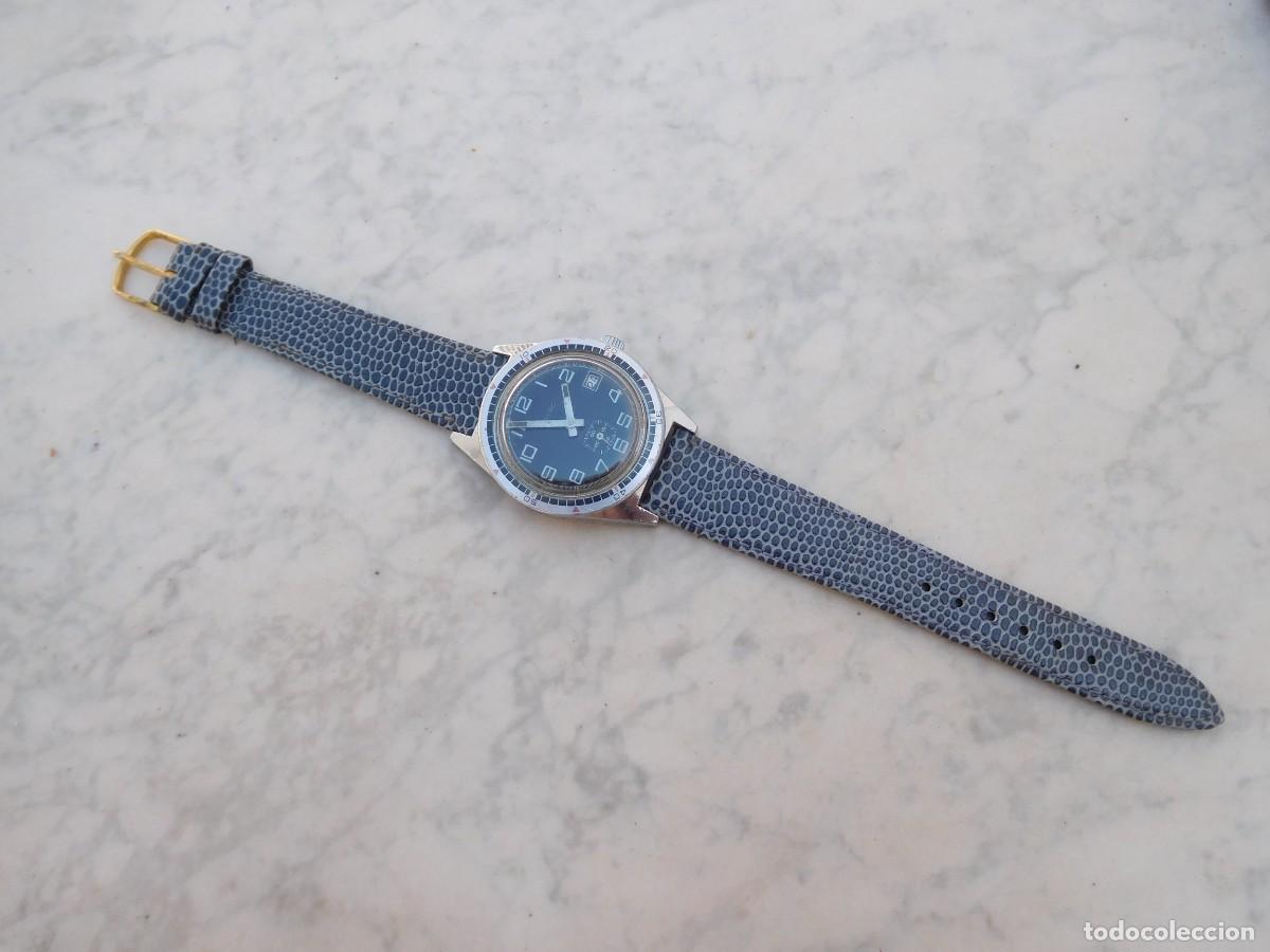 Relojes de pulsera: Reloj antiguo de cuerda manual Hayac tipo diver