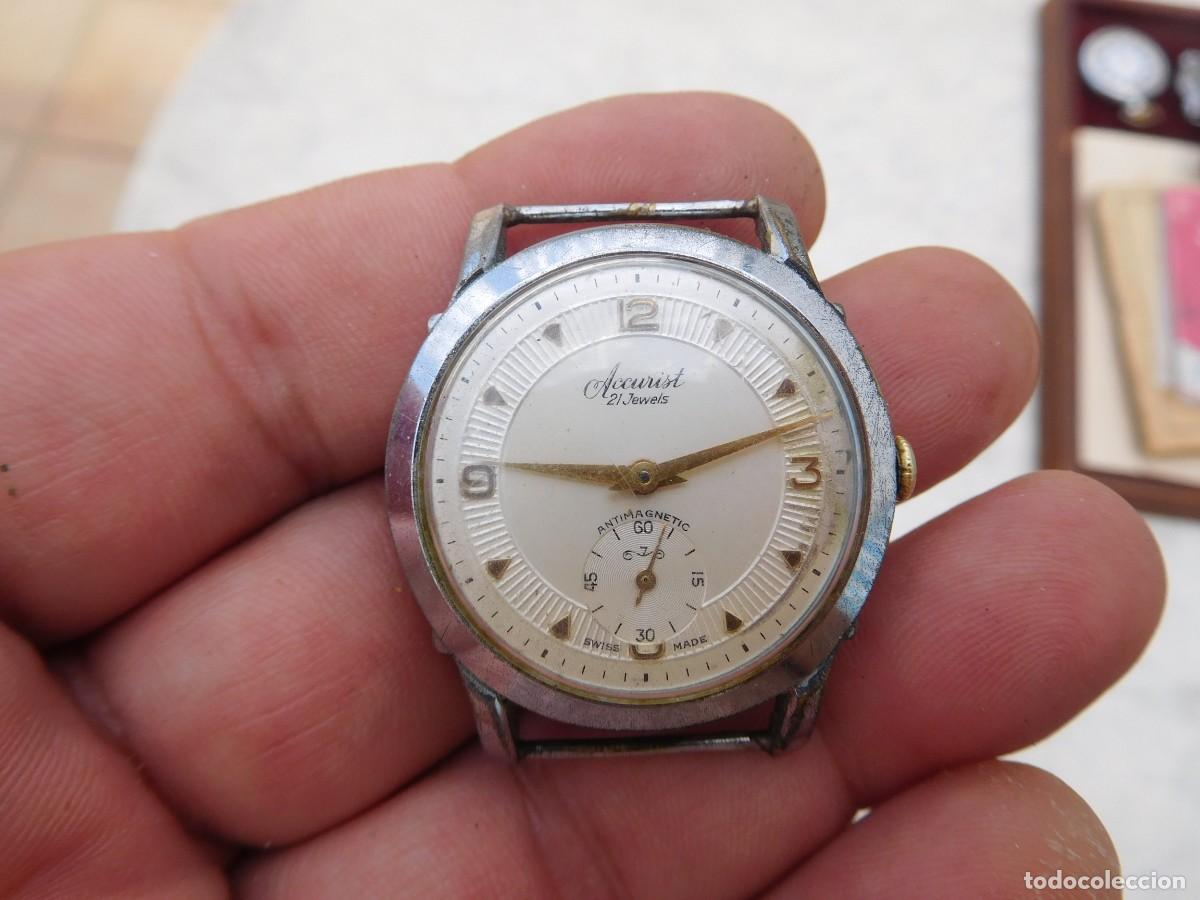 Relojes de pulsera: Reloj antiguo de cuerda manual Accurist calibre 1002 984