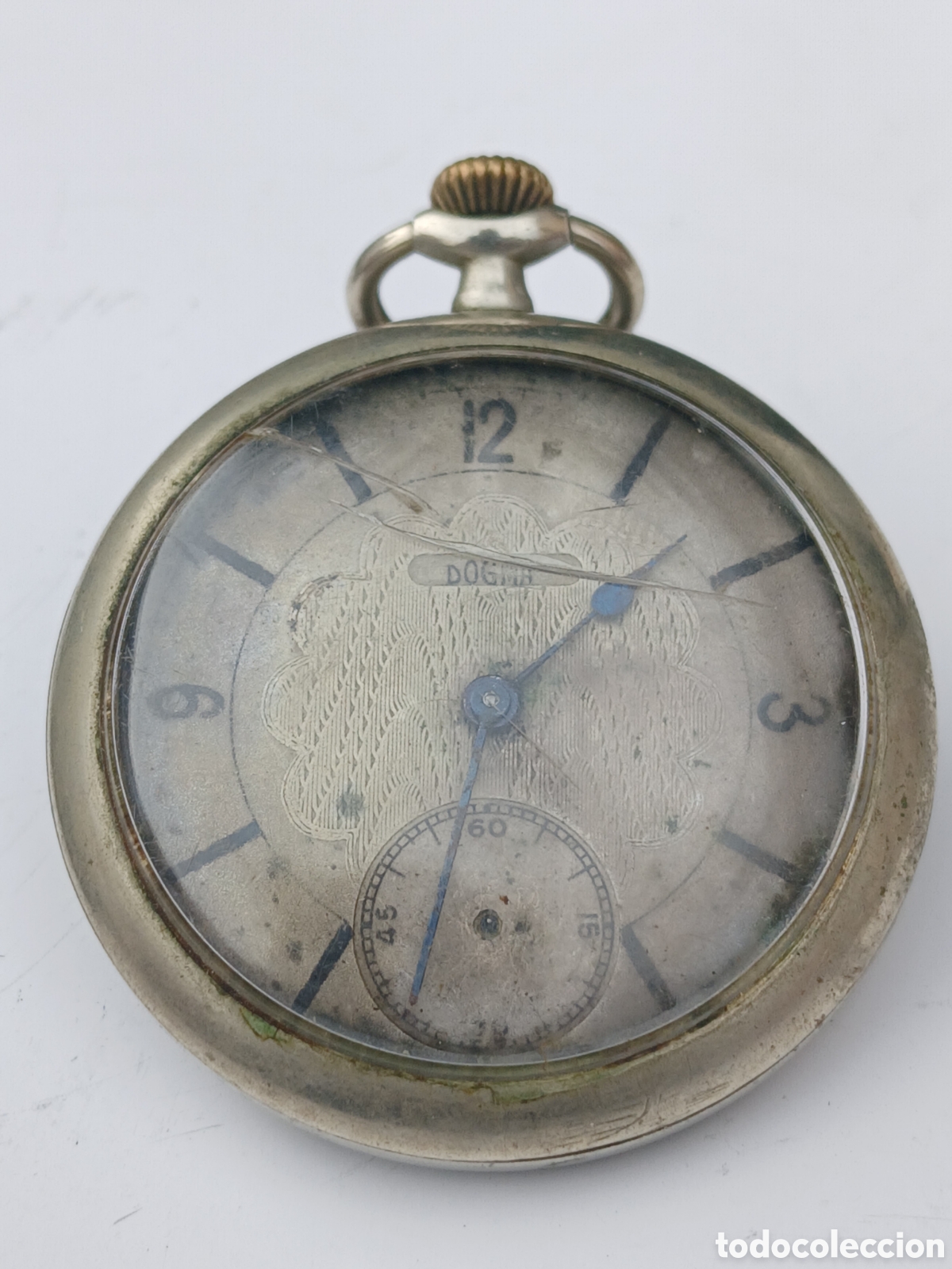 Wristwatches: RELOJ DE BOLSILLO DOGMA PARA RESTAURACION.