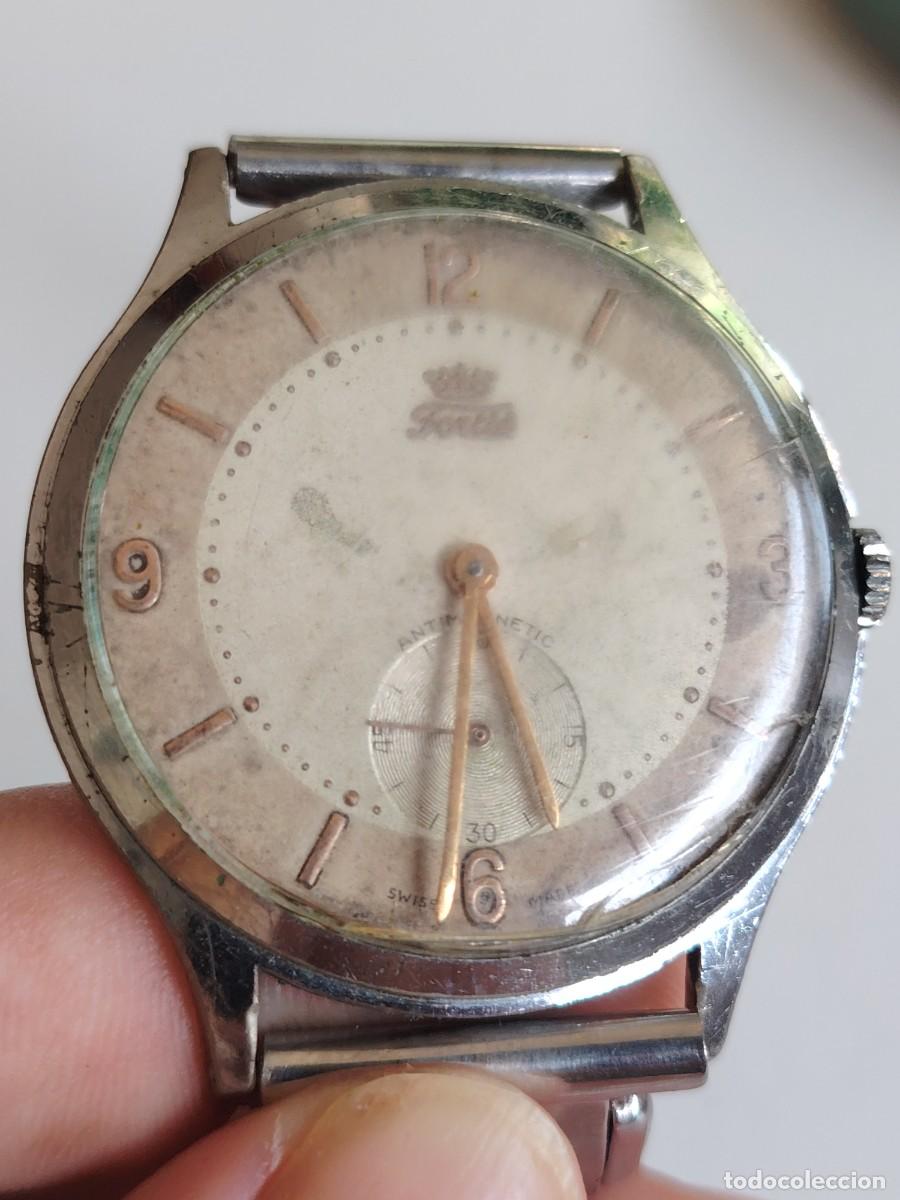 Relojes de pulsera: Reloj de pulsera para caballero, marca fortis de gran tama&ntilde;o 40 mm