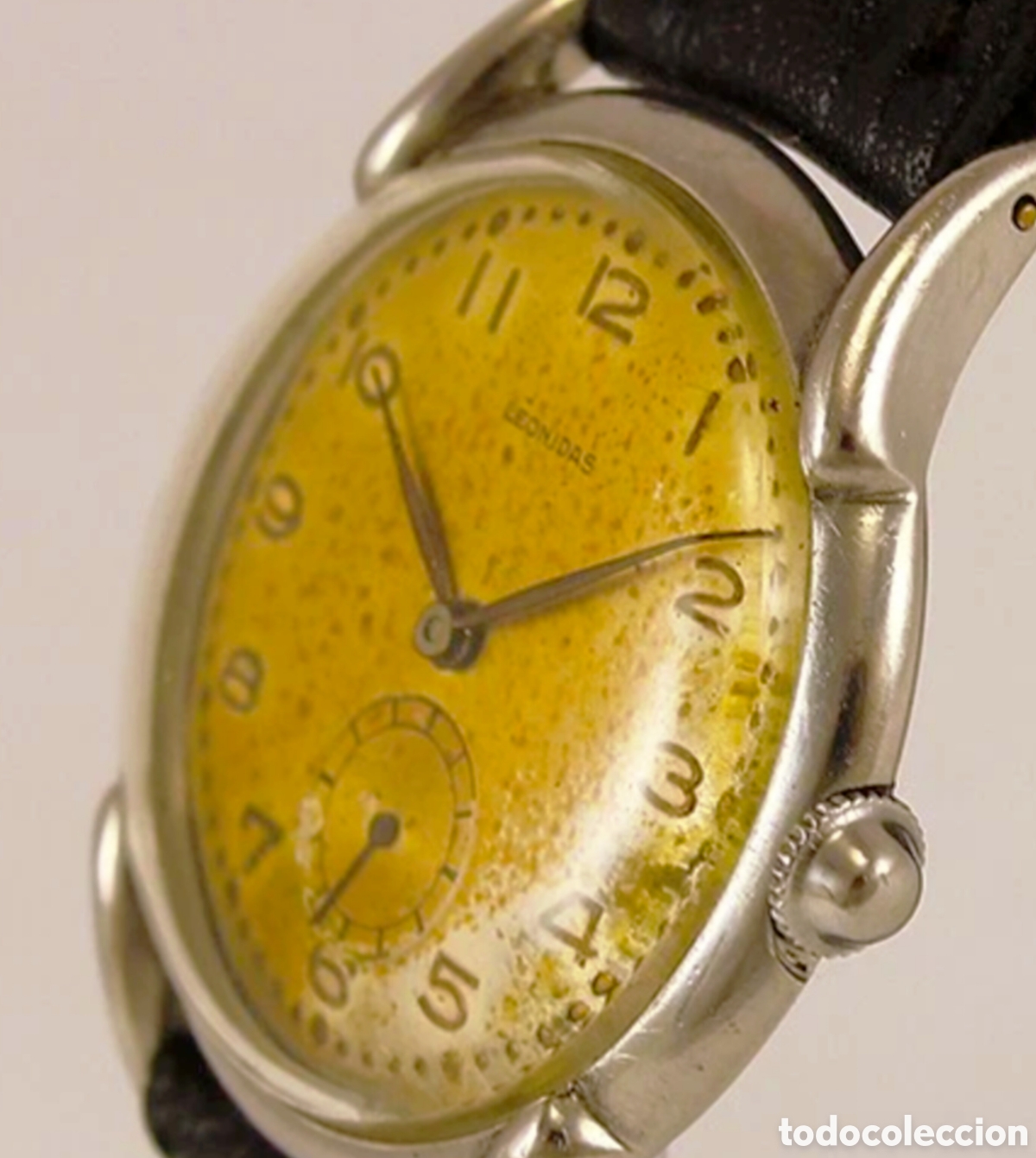 Relojes de pulsera: Leonidas 17 Jewels men's Swiss mechanical watch