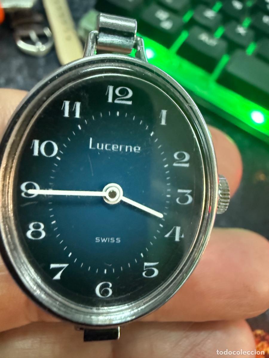 Relojes de pulsera: ⌚ Lucerne Swiss Vintage &ndash; Mec&aacute;nico de Cuerda &ndash; Funcionando