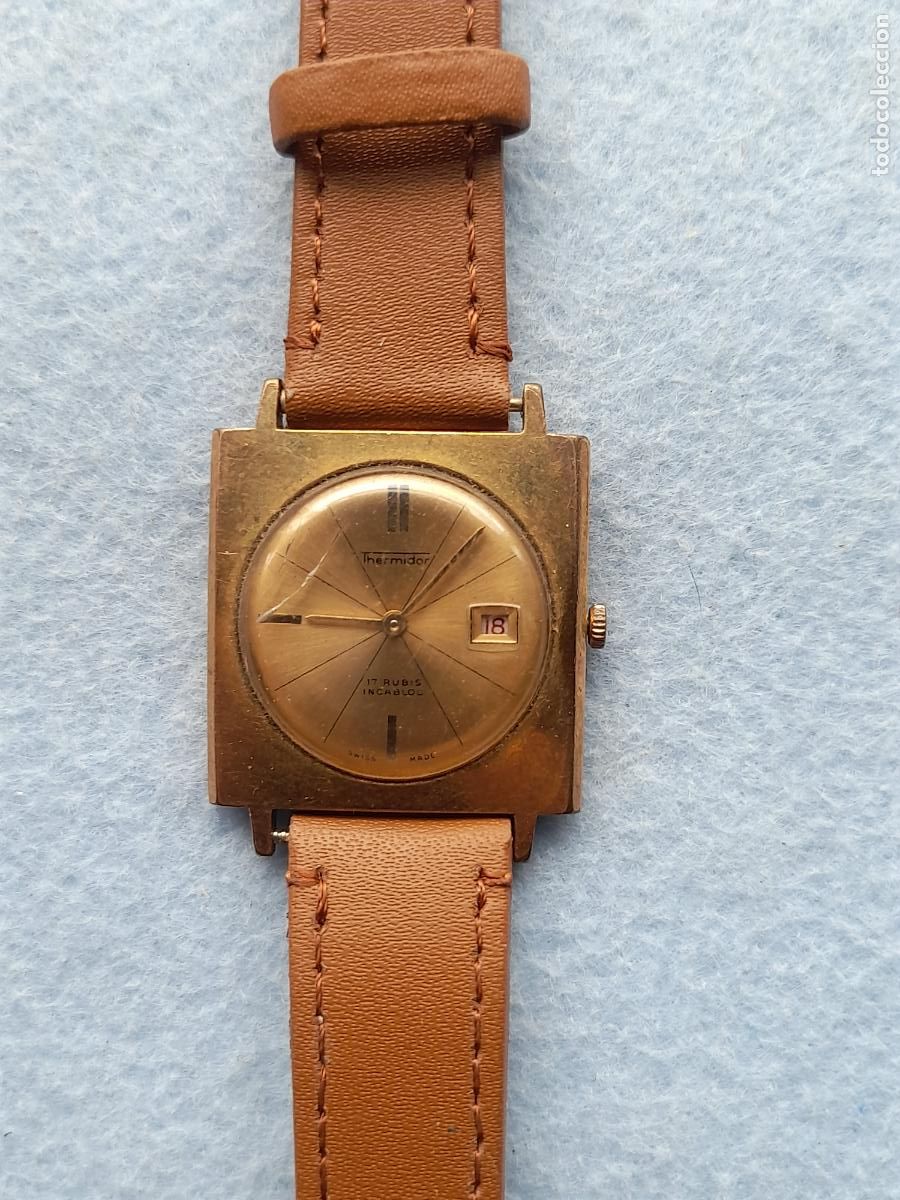 Relojes de pulsera: Reloj Marca Thermidor. Cl&aacute;sico de Dama. Swiss made.