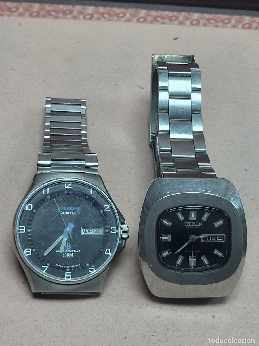Relojes de pulsera: ANTIGUOS RELOJES PULSERA HOMBRE CITIZEN
