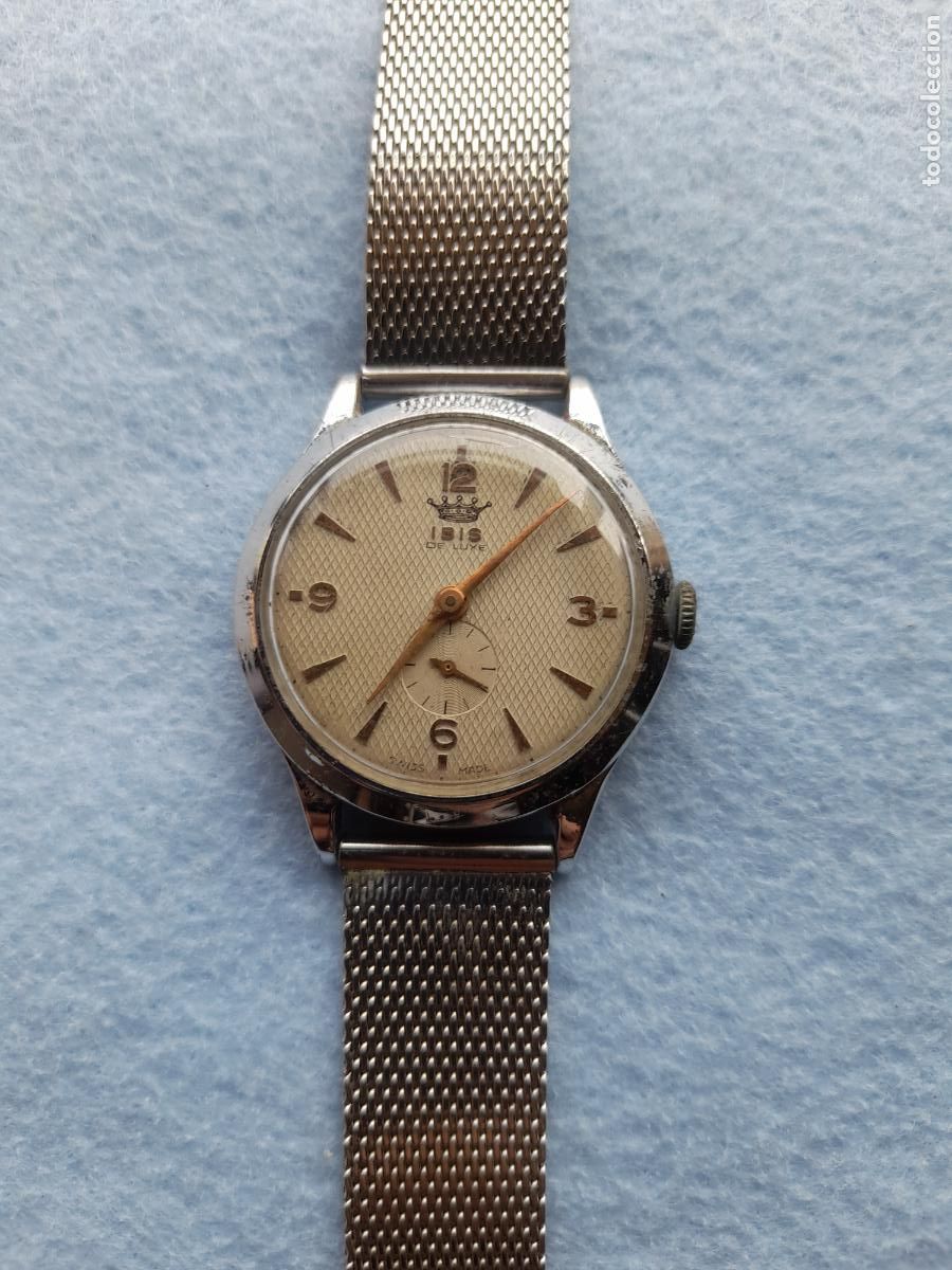 Relojes de pulsera: Reloj Marca Ibis de Luxe. Cl&aacute;sico de Caballero. Swiss made.