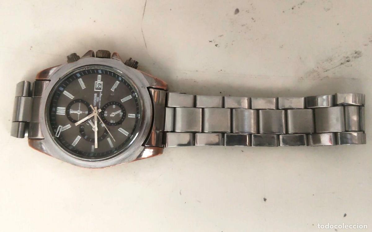 Relojes de pulsera: Reloj NOTIONR 1860 Cron&oacute;grafo Gris y Plateado - NOTIONR &middot; Gris y Plateado