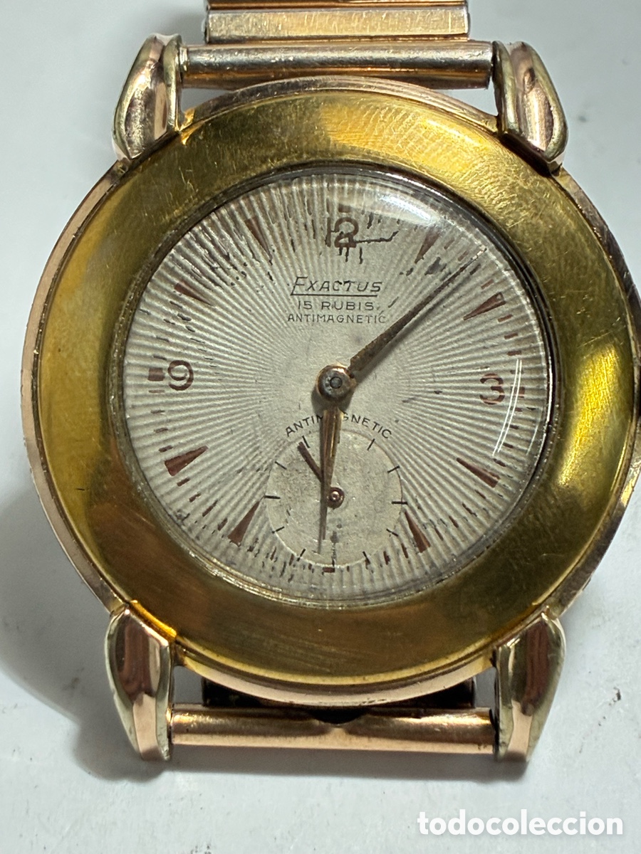 Relojes de pulsera: Reloj Exactus carga manual modelo Goliat 40 mm
