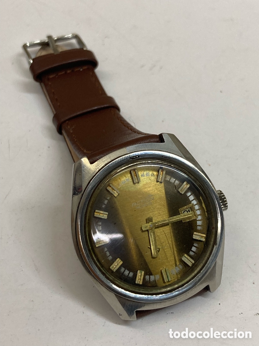Relojes de pulsera: Reloj Action carga manual