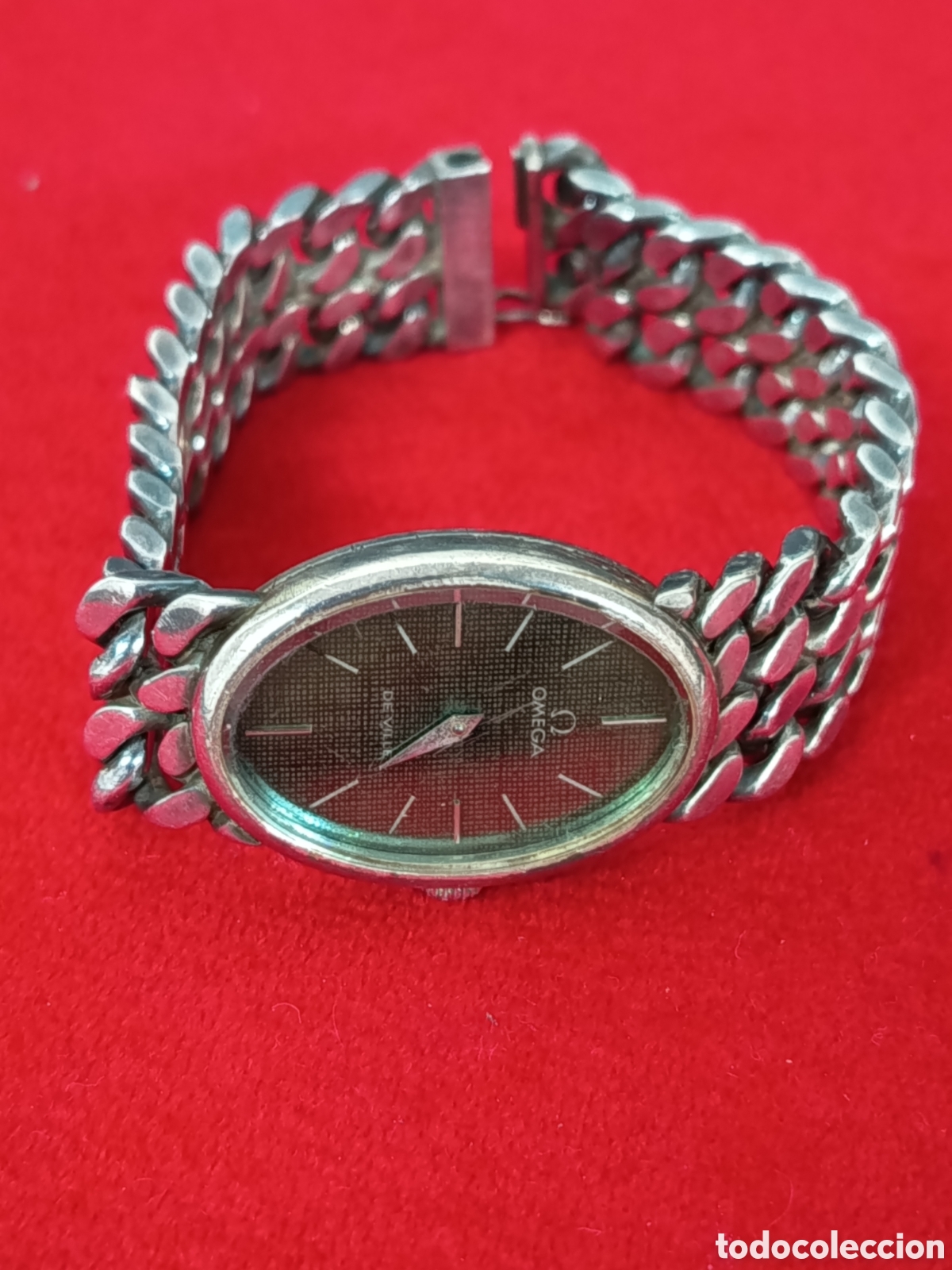 Relojes de pulsera: OMEGA DE VILLE PLATA MACIZA ANTIGUO RELOG