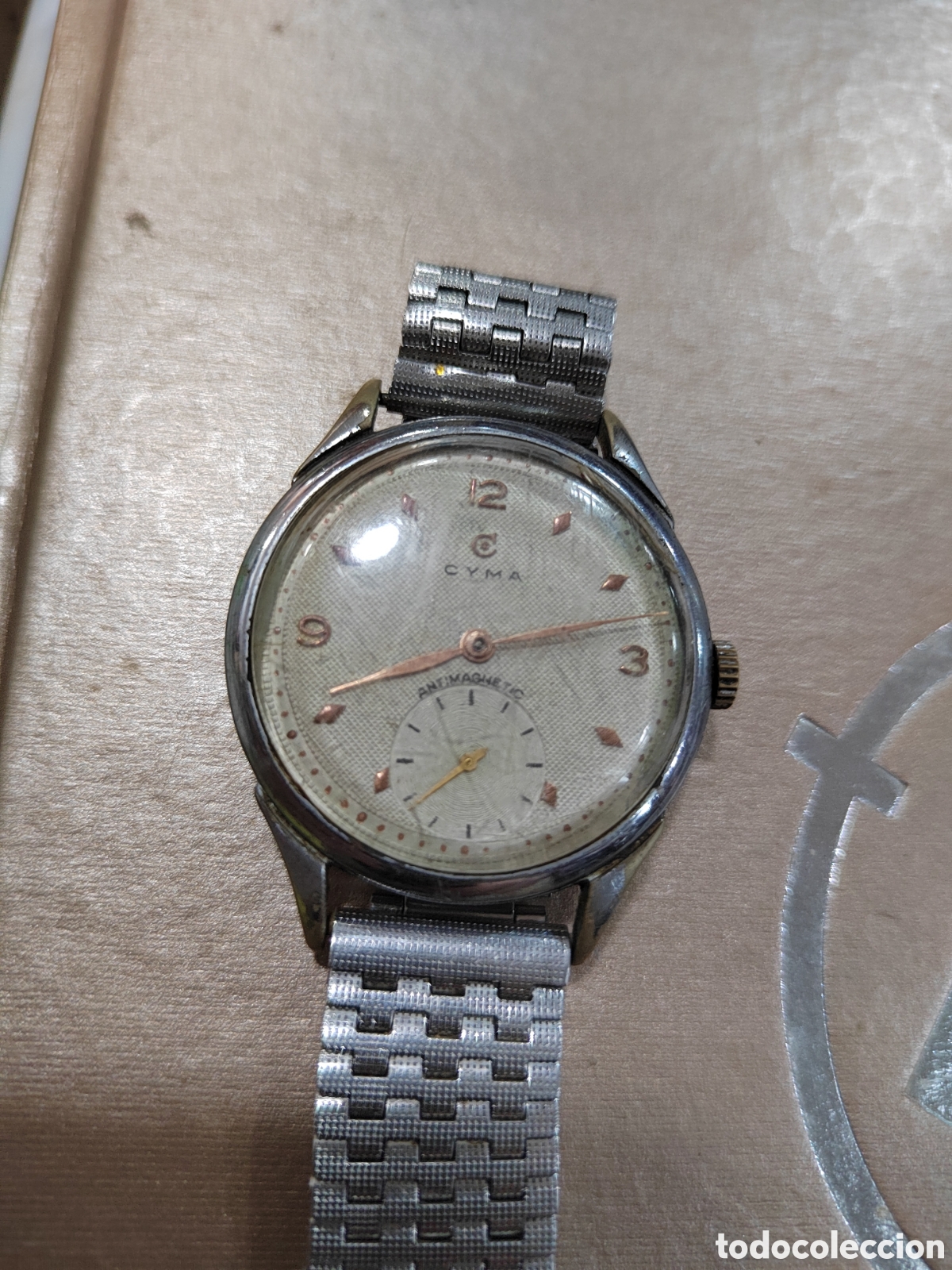 Relojes de pulsera: Antiguo reloj cyma Tavenes