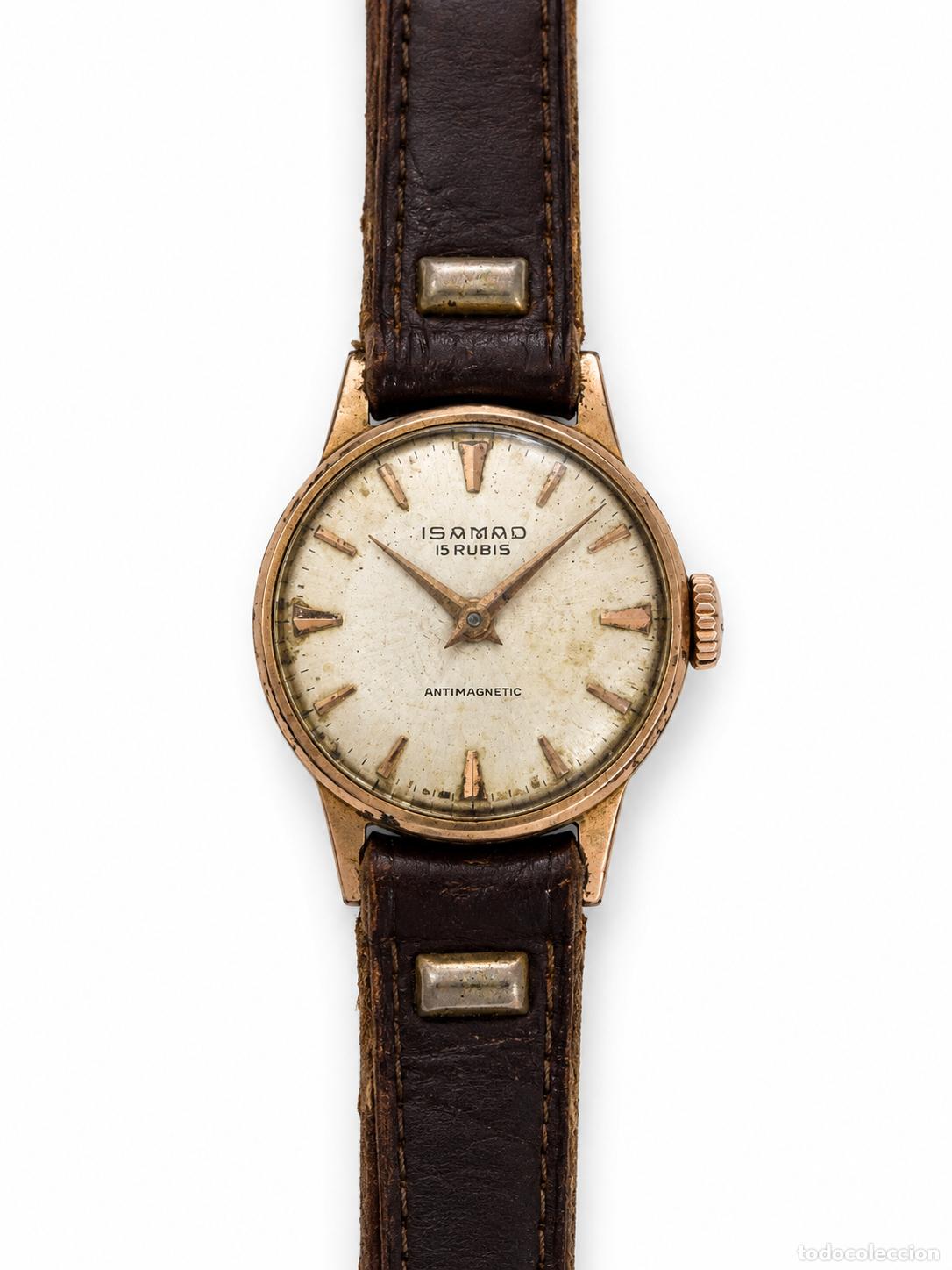 Relojes de pulsera: Reloj de Pulsera Mec&aacute;nico, Vintage - para Mujer -Marca ISANAD, (15 Rubis) - A&ntilde;os 1950-60