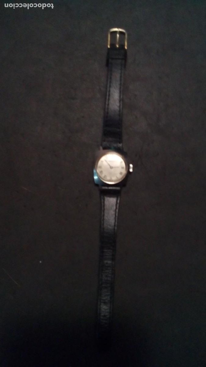 Relojes de pulsera: RELOJ DE MUJER HERMO-17 JEWELS RUBIS-BUEN ESTADO