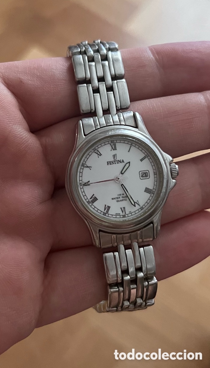 Relojes de pulsera: Reloj plateado Festina - Foto 3