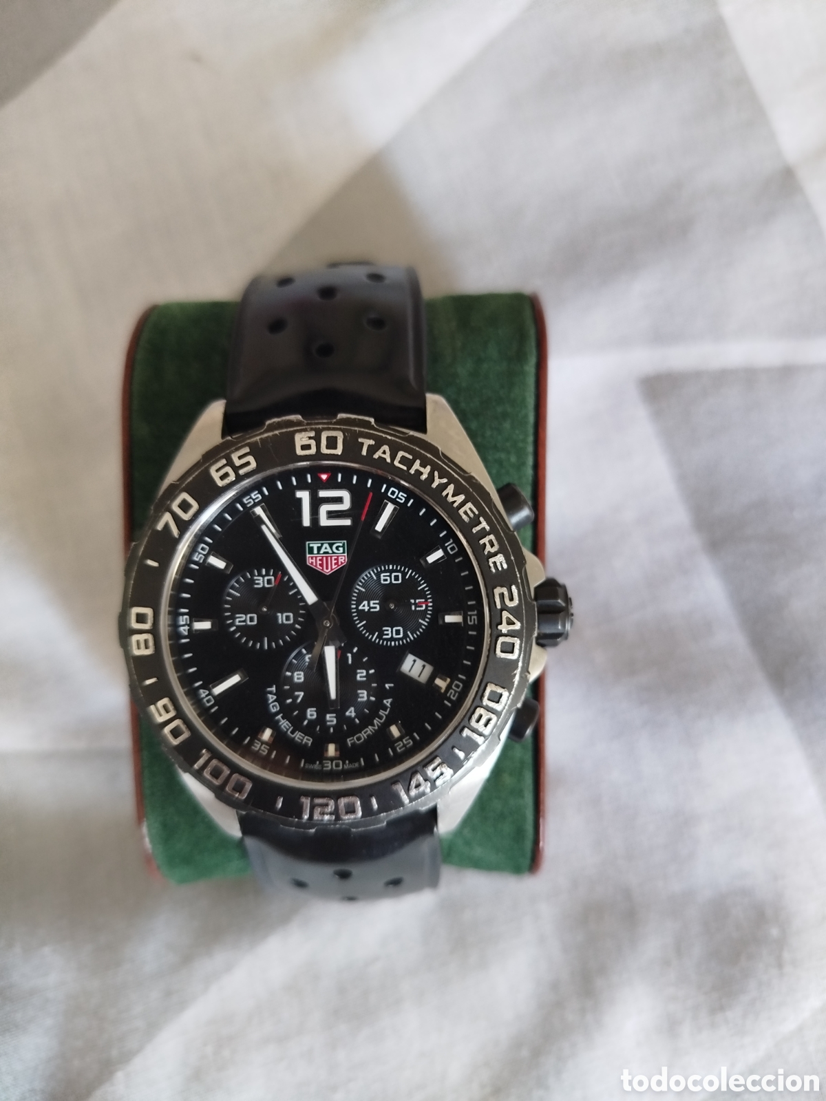 Relojes de pulsera: Heuer F&oacute;rmula 1 crono, de cuarzo.