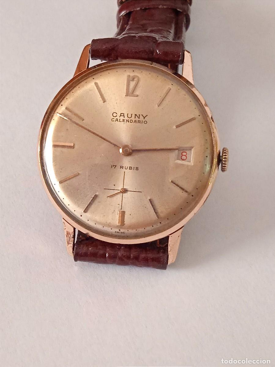 Relojes de pulsera: RELOJ CAUNY 17 RUBIS CARGA MANUAL.