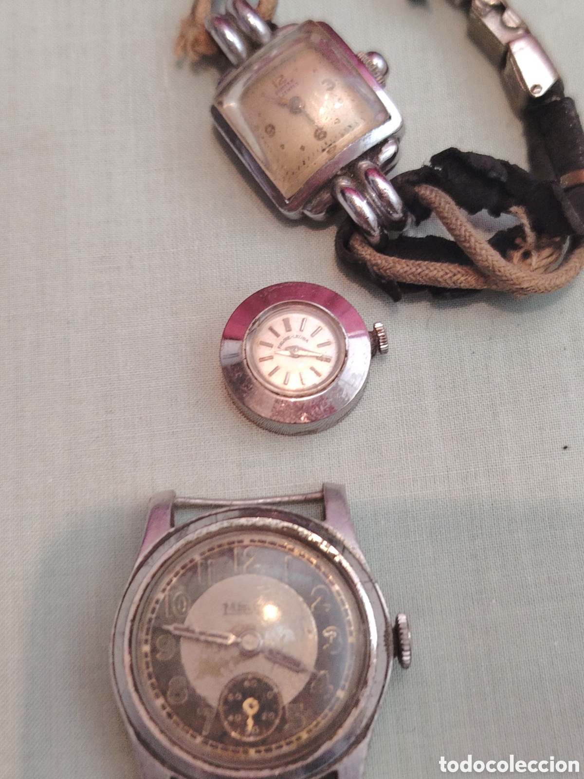 Relojes de pulsera: Lote de relojes antiguos de cuerda de mujer