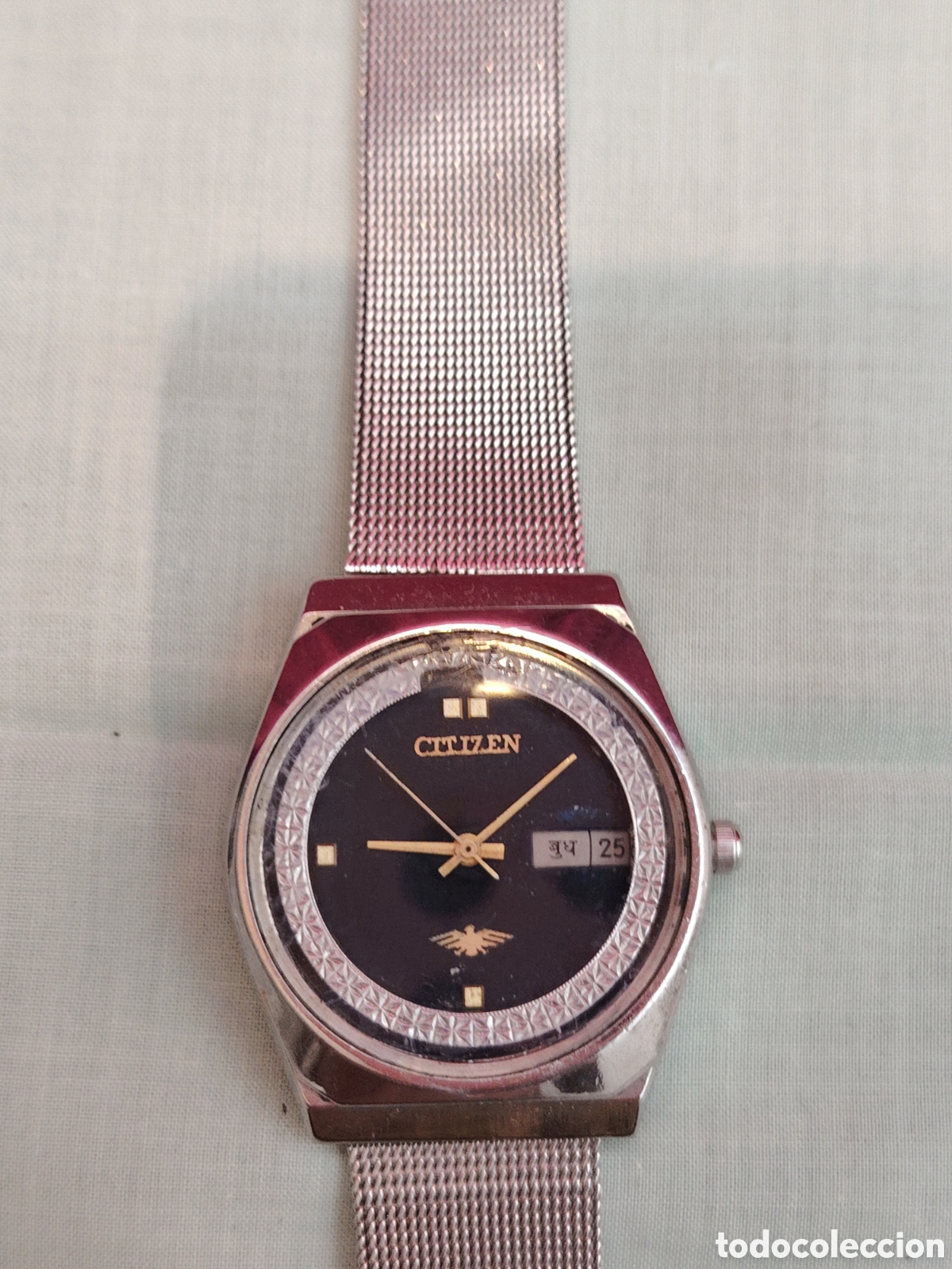 Relojes de pulsera: Antiguo reloj autom&aacute;tico funciona