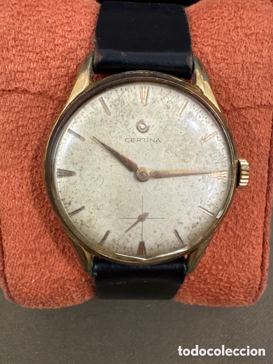 Relojes de pulsera: Antiguo reloj CERTINA,de carga manual 36MM sin contar corona*VER FOTOS*funciona
