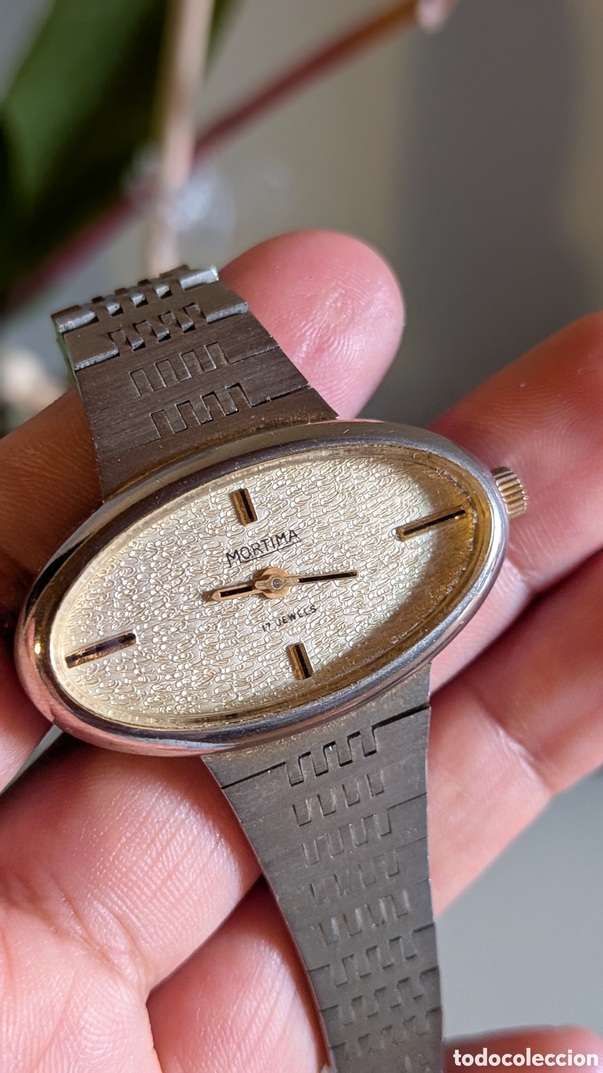 Relojes de pulsera: Reloj mec&aacute;nico de cuerda manual de 17 jewels
