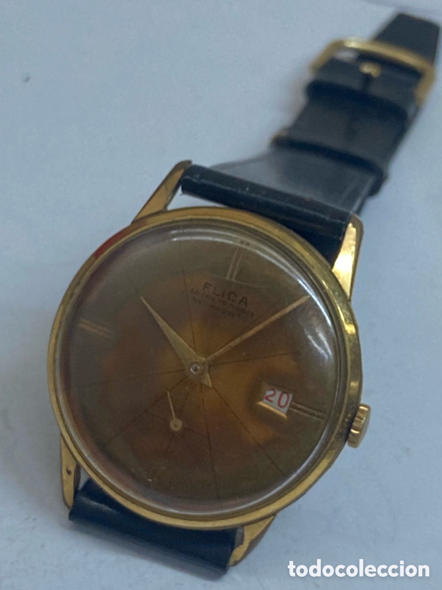 Relojes de pulsera: Reloj Flica carga manual