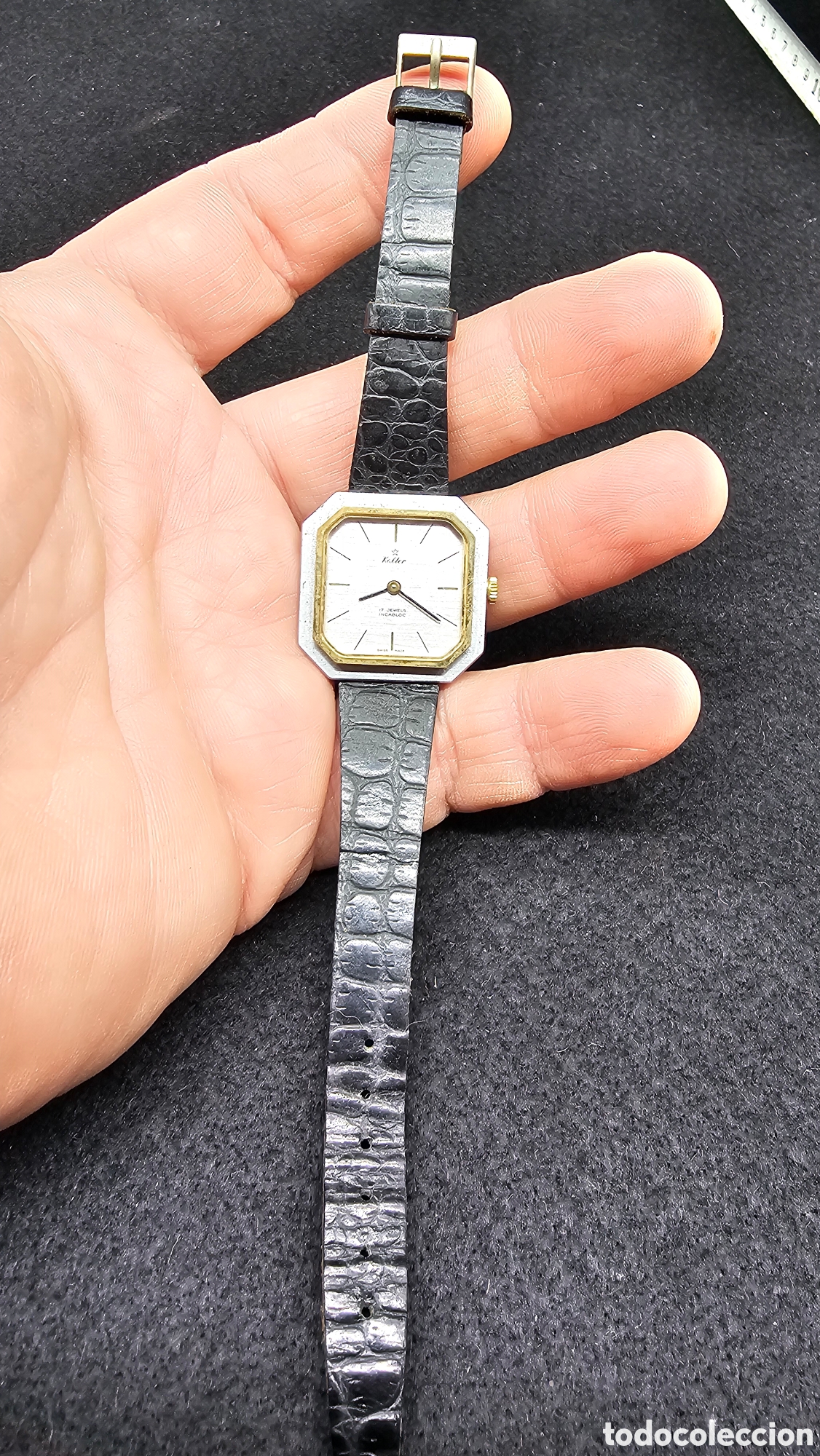 Relojes de pulsera: Antiguo reloj de cuerda Kalter