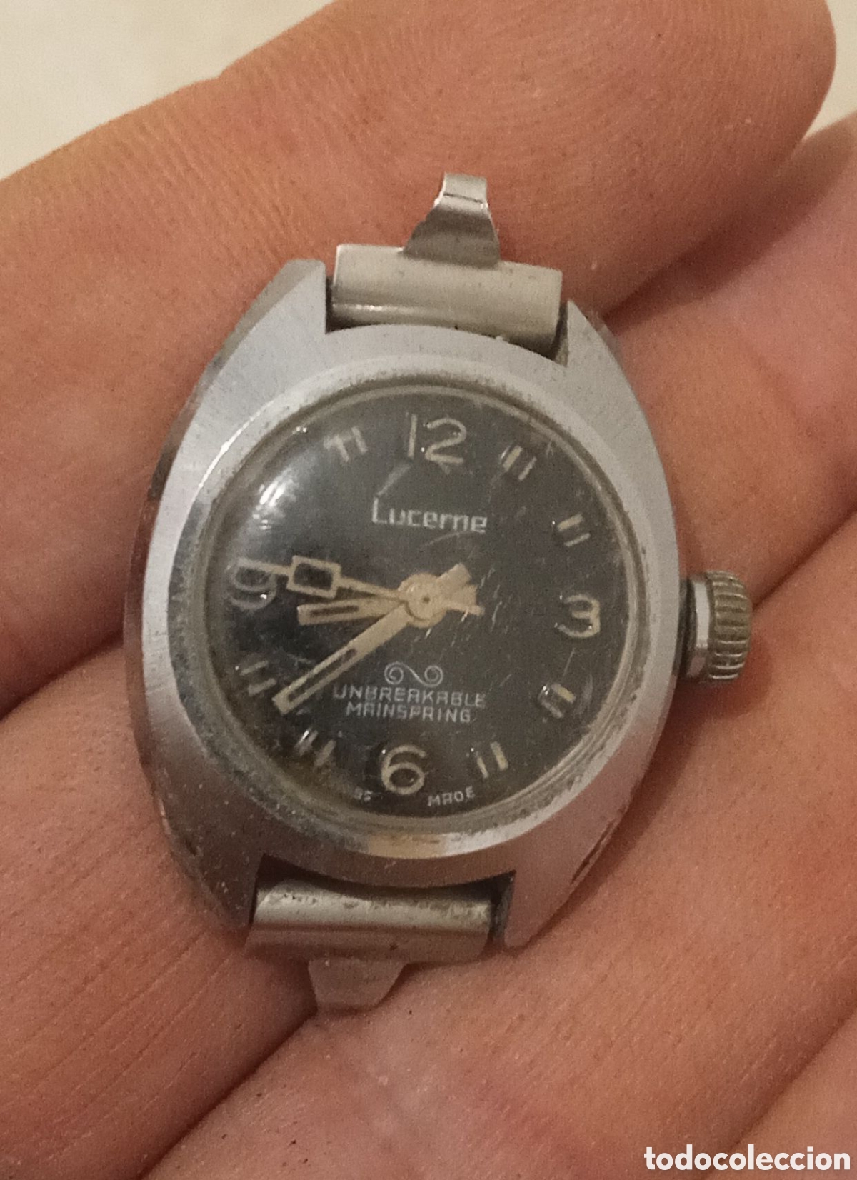 Relojes de pulsera: Reloj LUCERNE. A reparar o ponerle cuerda. Ni idea.