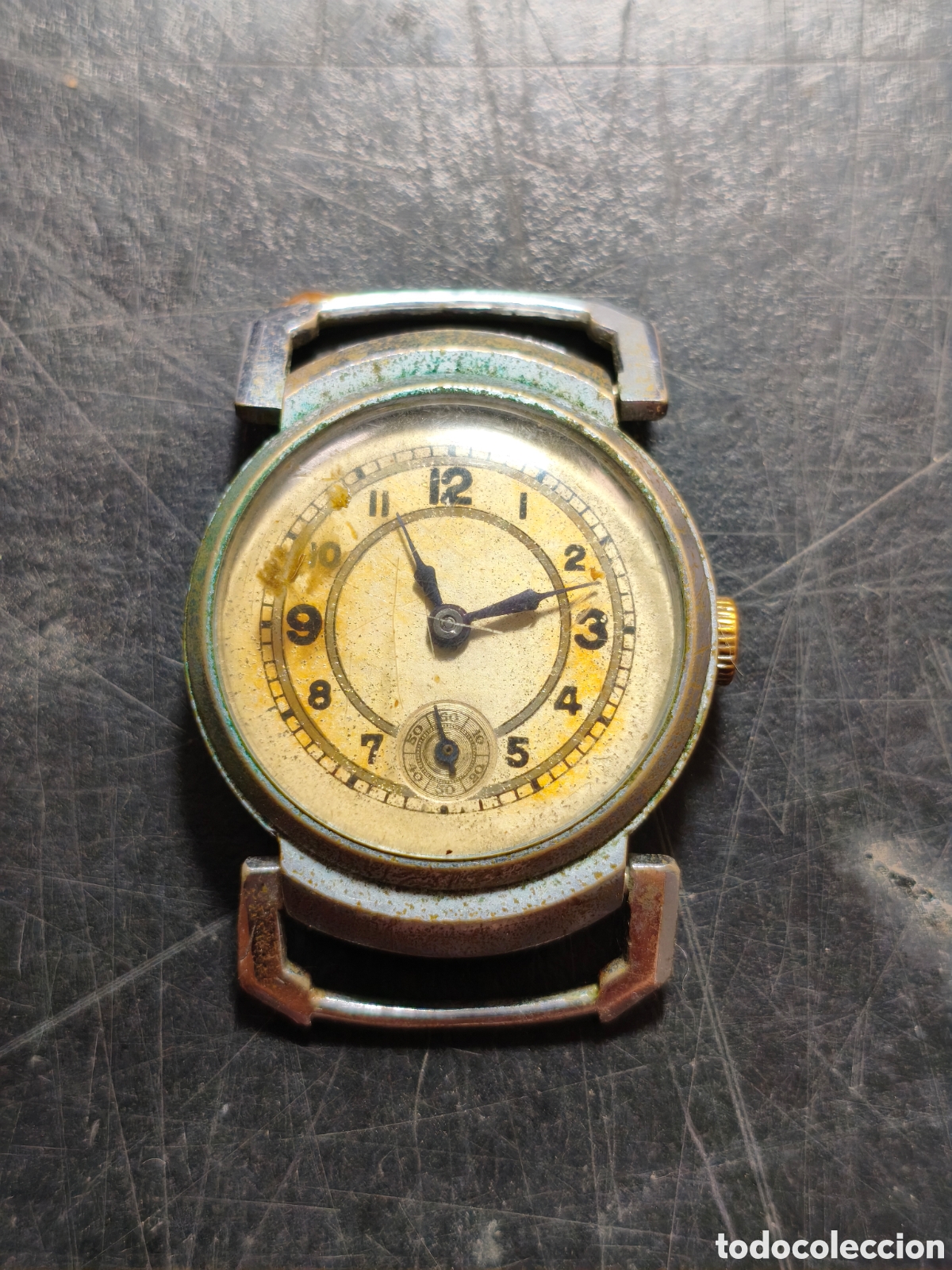 Relojes de pulsera: Antiguo reloj mecanico