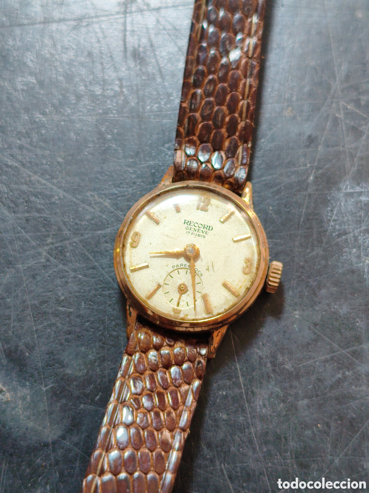 Montres-bracelets: Record Geneve reloj vintage