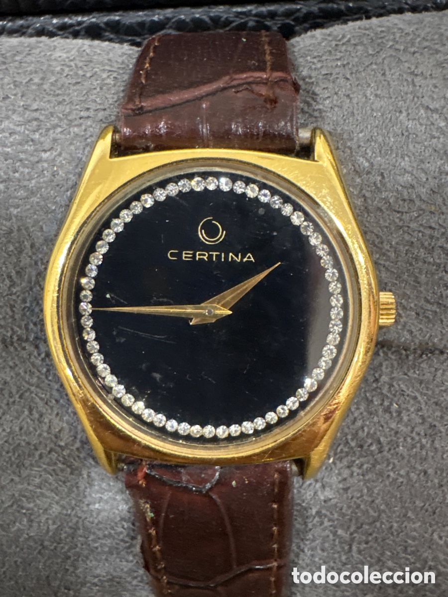 Relojes de pulsera: Antiguo reloj CERTINA de carga manual,30mm sin contar corona*FUNCIONA*ver fotos,modelo raro