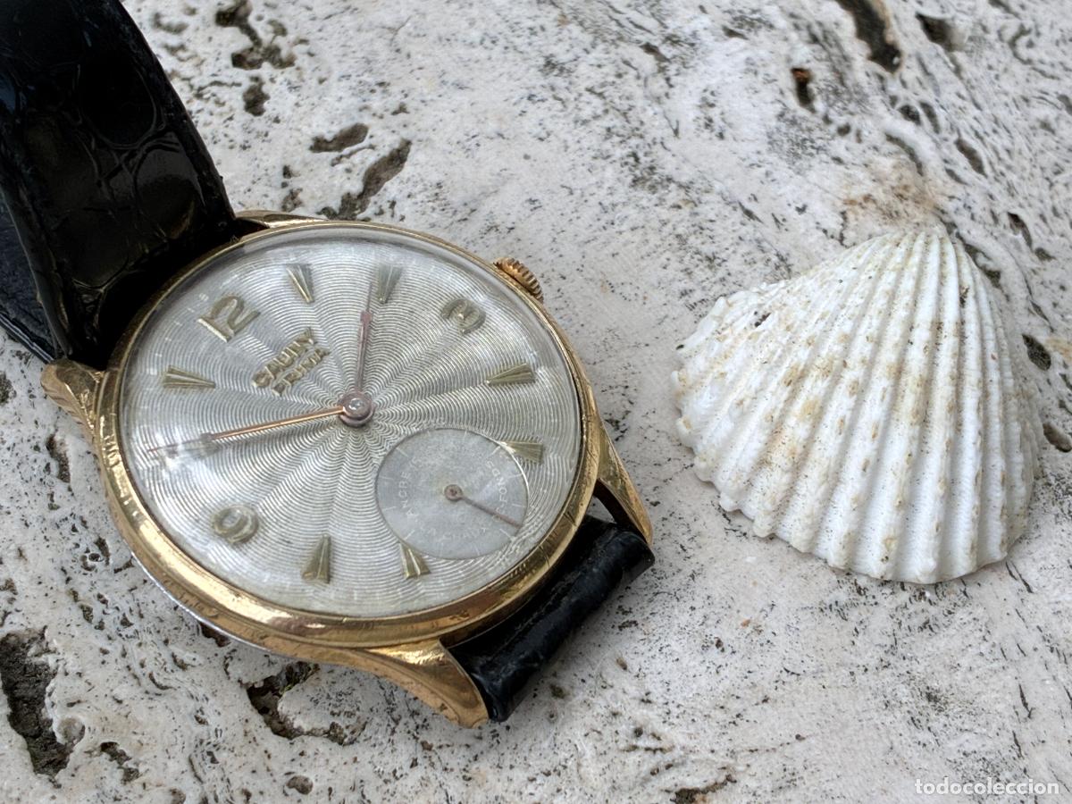 Relojes de pulsera: Antiguo reloj Cauny Prima gran tama&ntilde;o a&ntilde;os 50