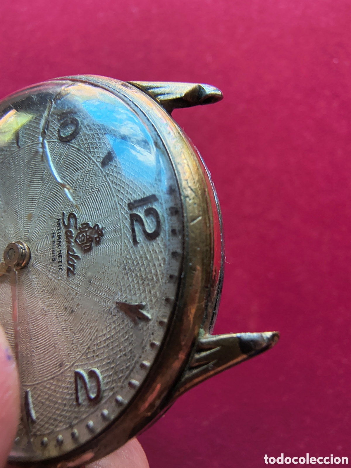 Relojes de pulsera: Reloj de pulsera vintage. - Foto 4