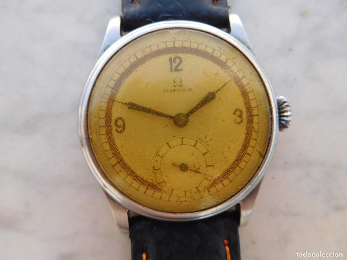 Relojes de pulsera: Reloj de cuerda manual Omega calibre 26.5 S0B T2. A&ntilde;o 1935 aprox.
