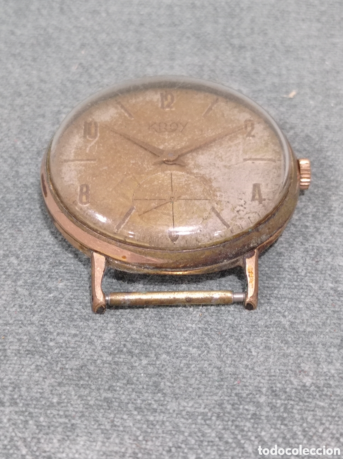 Relojes de pulsera: RELOJ MARCA KROY - SUIZO - NO FUNCIONA - Foto 2