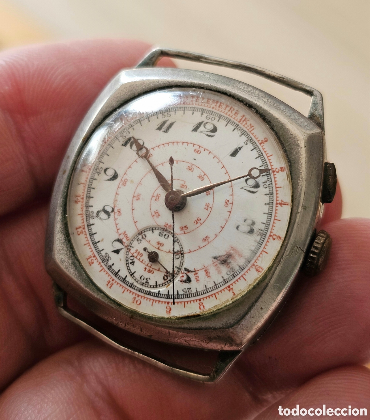 Relojes de pulsera: CRONOGRAFO ANTIGUO. Vintage, c.1930.