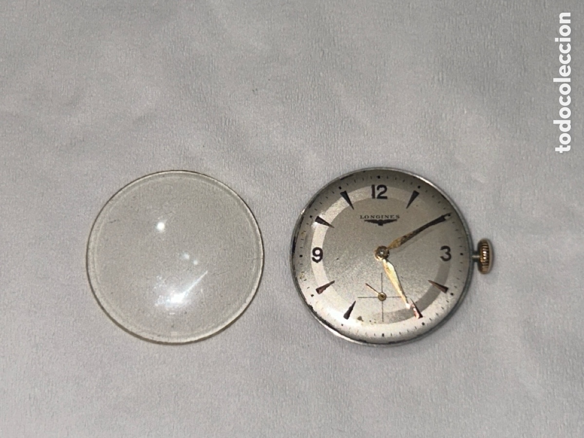 Relojes de pulsera: Antiguo maquinaria LONGINES,de carga manual,22mm sin contar Corona(corona 18K)FUNCIONA