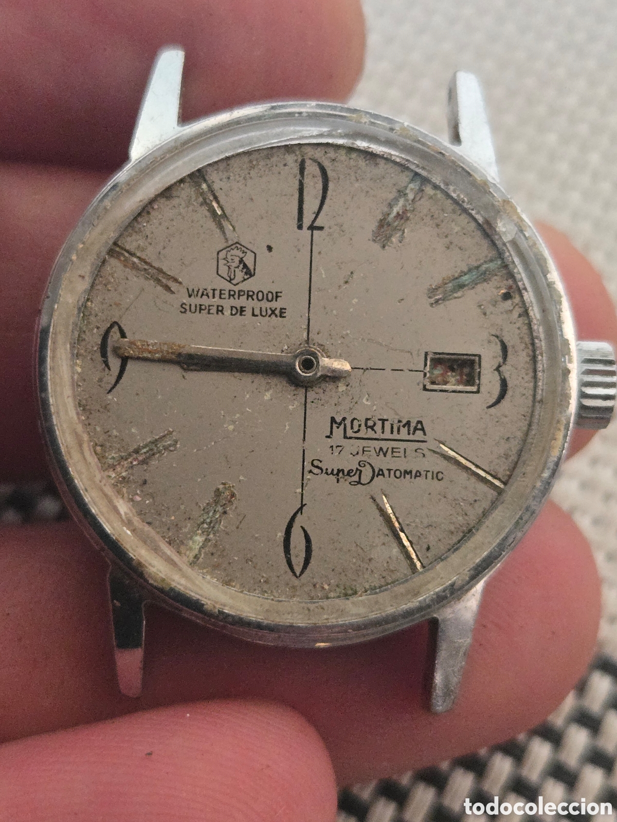 Relojes de pulsera: Reloj pulsera carga manual Mortima