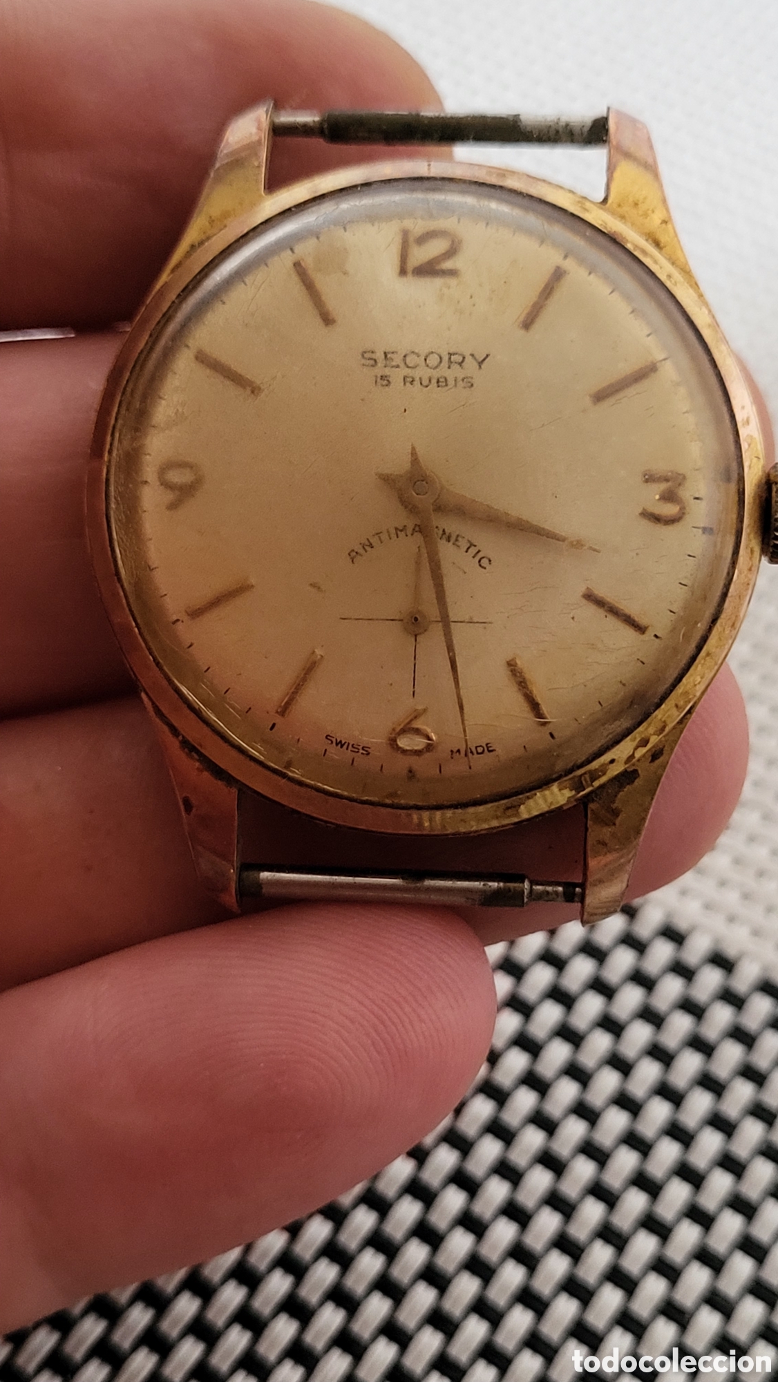 Relojes de pulsera: Reloj pulsera carga manual Secory