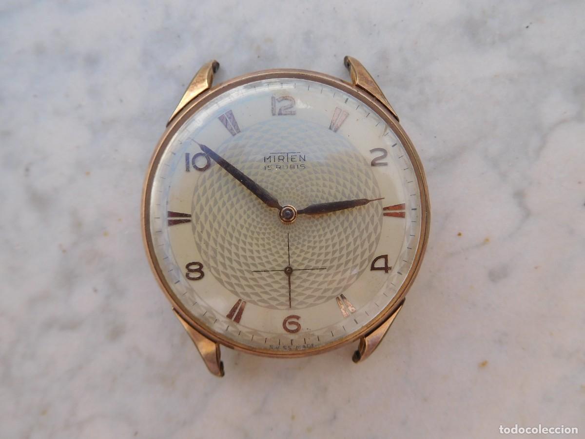 Relojes de pulsera: Reloj de cuerda manual Mirten. Calibre Landeron 50 Jumbo 39,5 mm