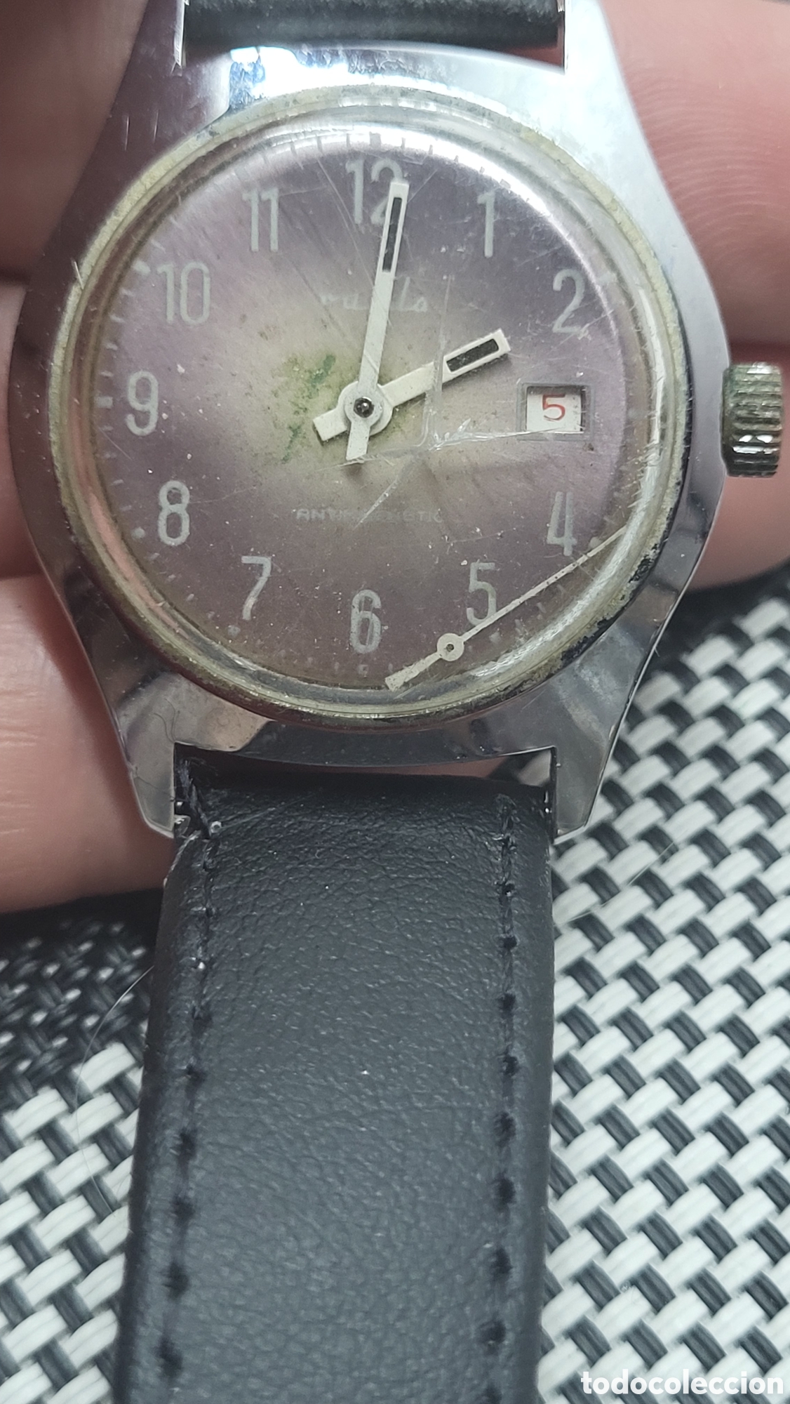 Relojes de pulsera: Reloj pulsera carga manual Ruhla