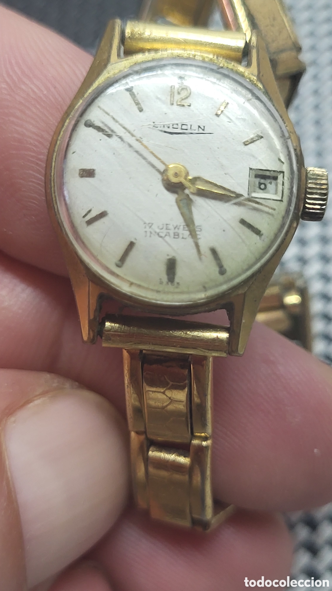 Relojes de pulsera: Reloj pulsera carga manual Se&ntilde;ora Lincoln