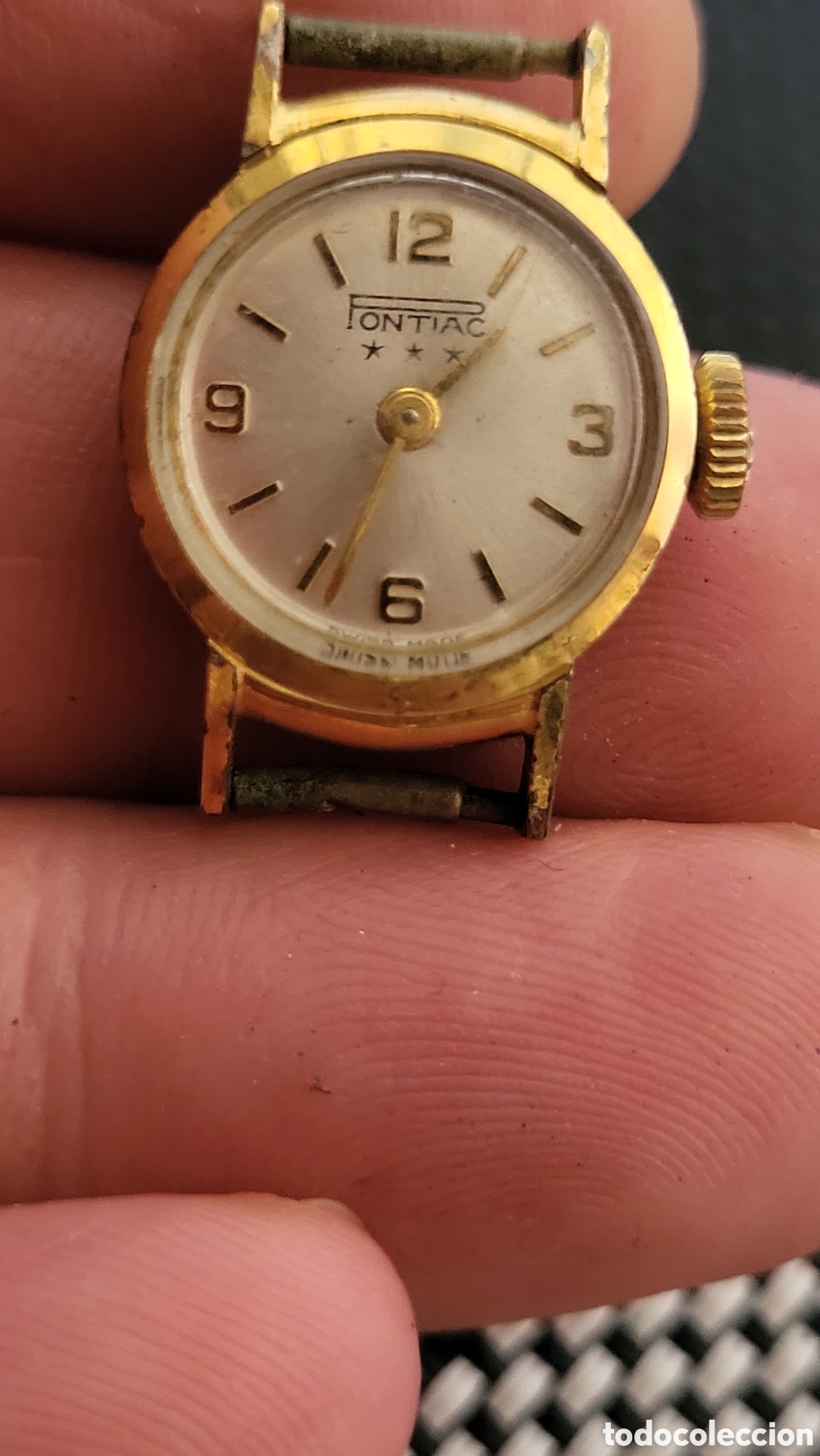 Relojes de pulsera: Reloj pulsera carga manual Se&ntilde;ora Pontiac
