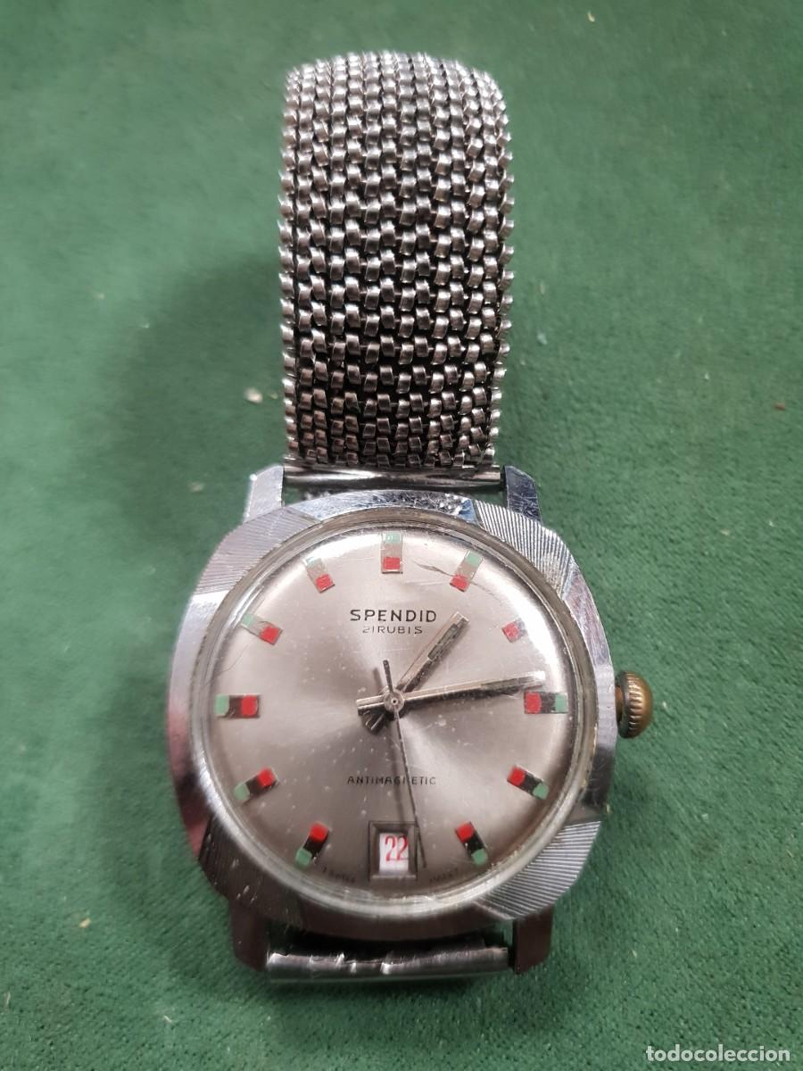Relojes de pulsera: Reloj spendid cuerda antimagnetic funcionando - Foto 2