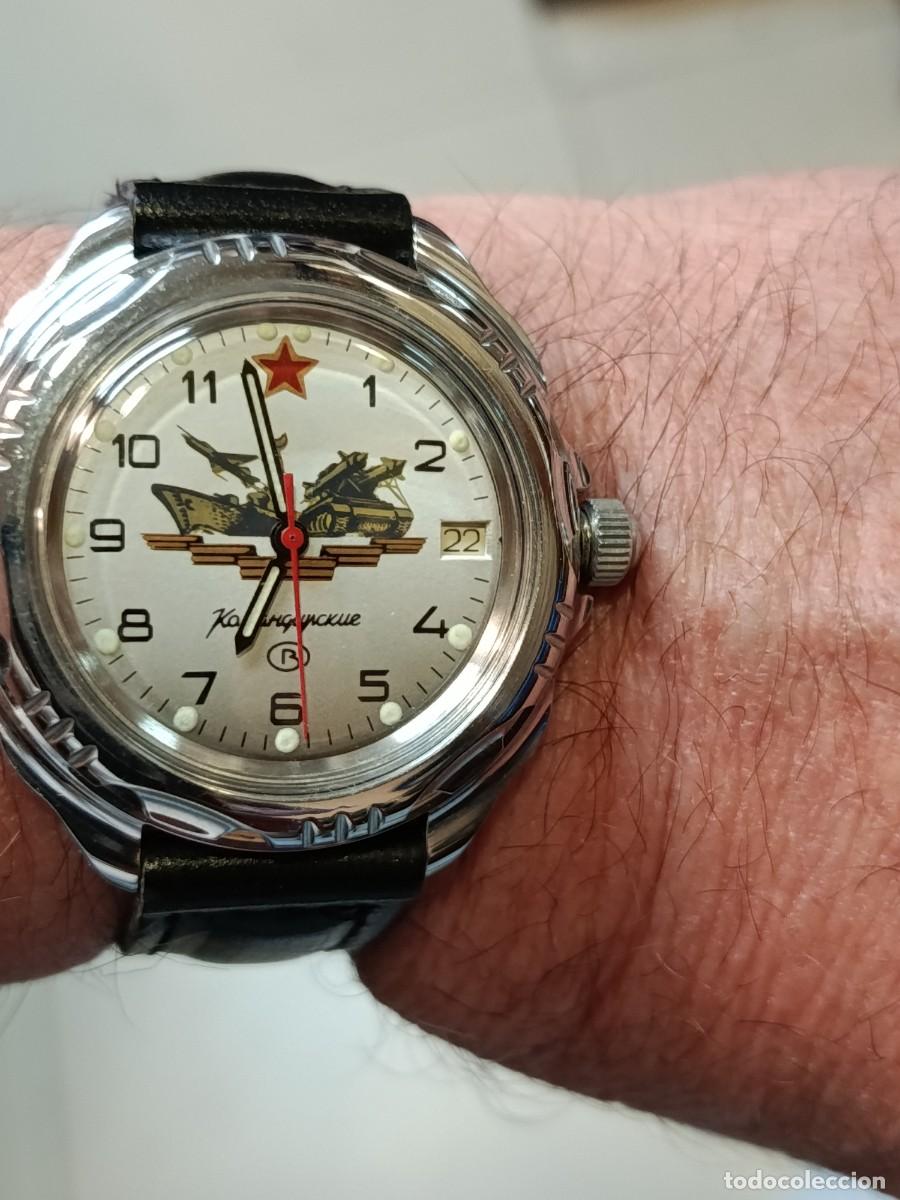 Relojes de pulsera: Reloj mec&aacute;nico de pulsera Vostok Komandirskie REF-3120