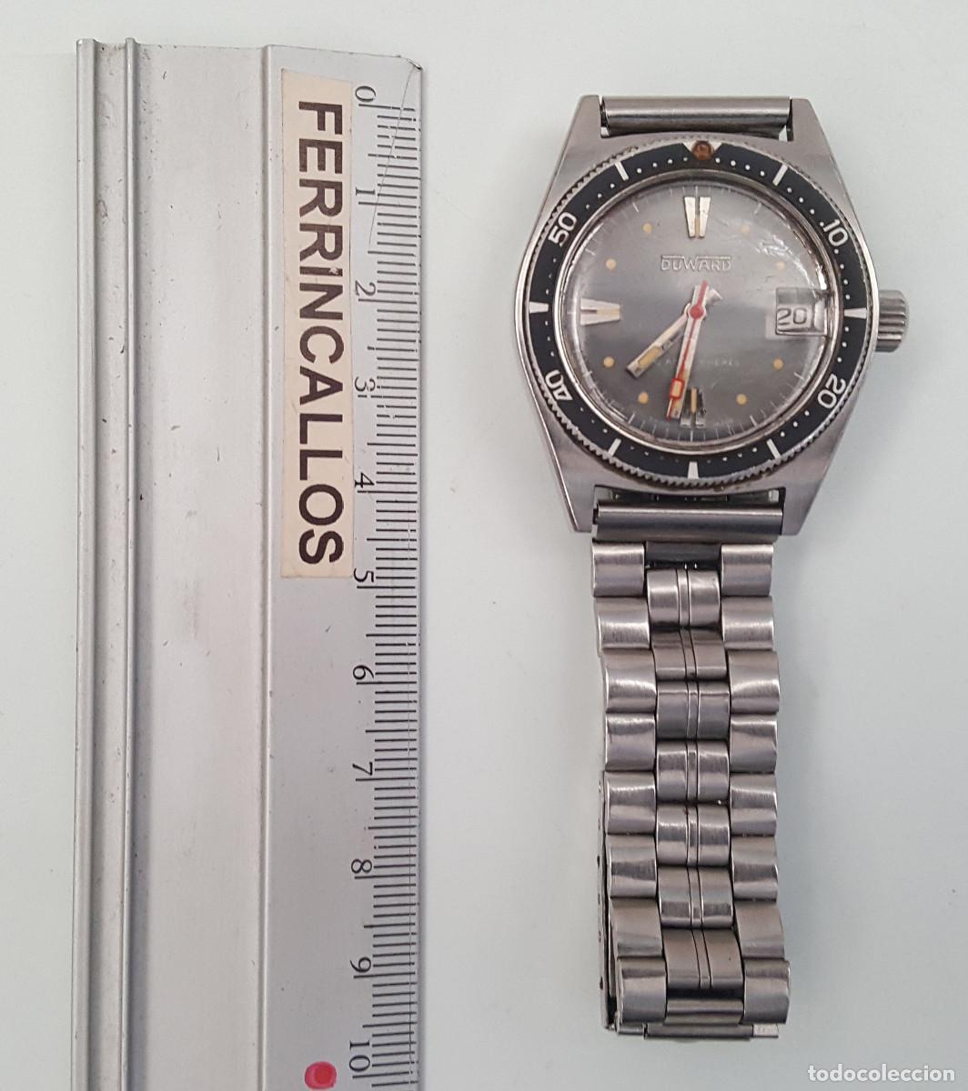 Relojes de pulsera: RELOJ DE PULSERA HOMBRE DUWARD AQUASTAR OCEANIC AUTOMATIC 20 ATMOSPHERES 1345, REVISADO POR RELOJERO