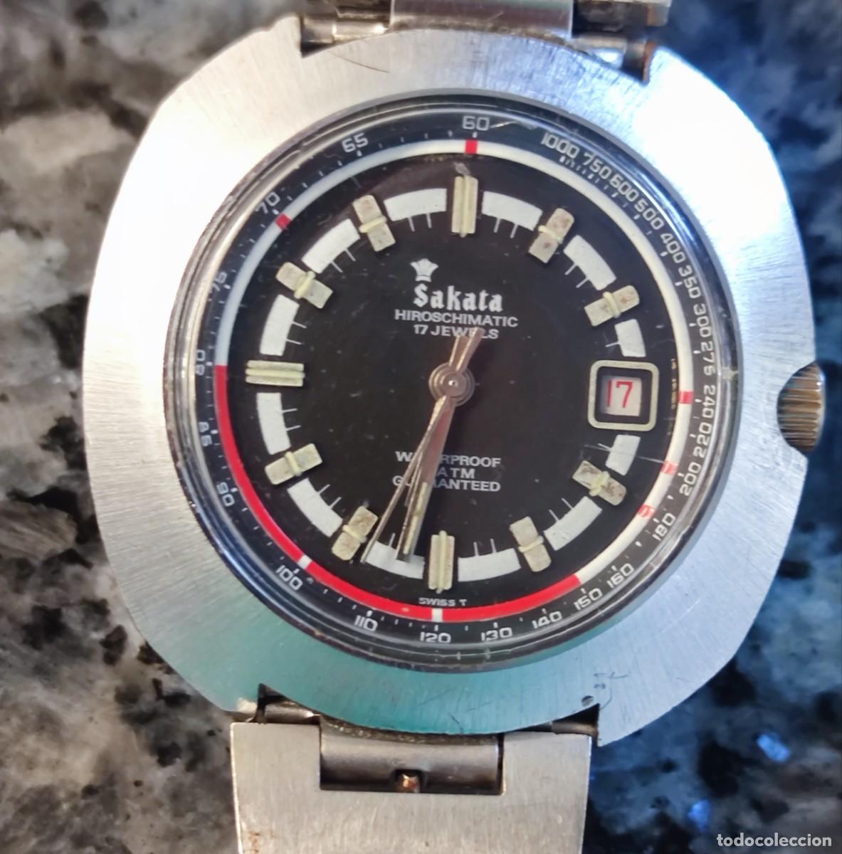 Relojes de pulsera: Sakata estilo ufo a&ntilde;os 60/70