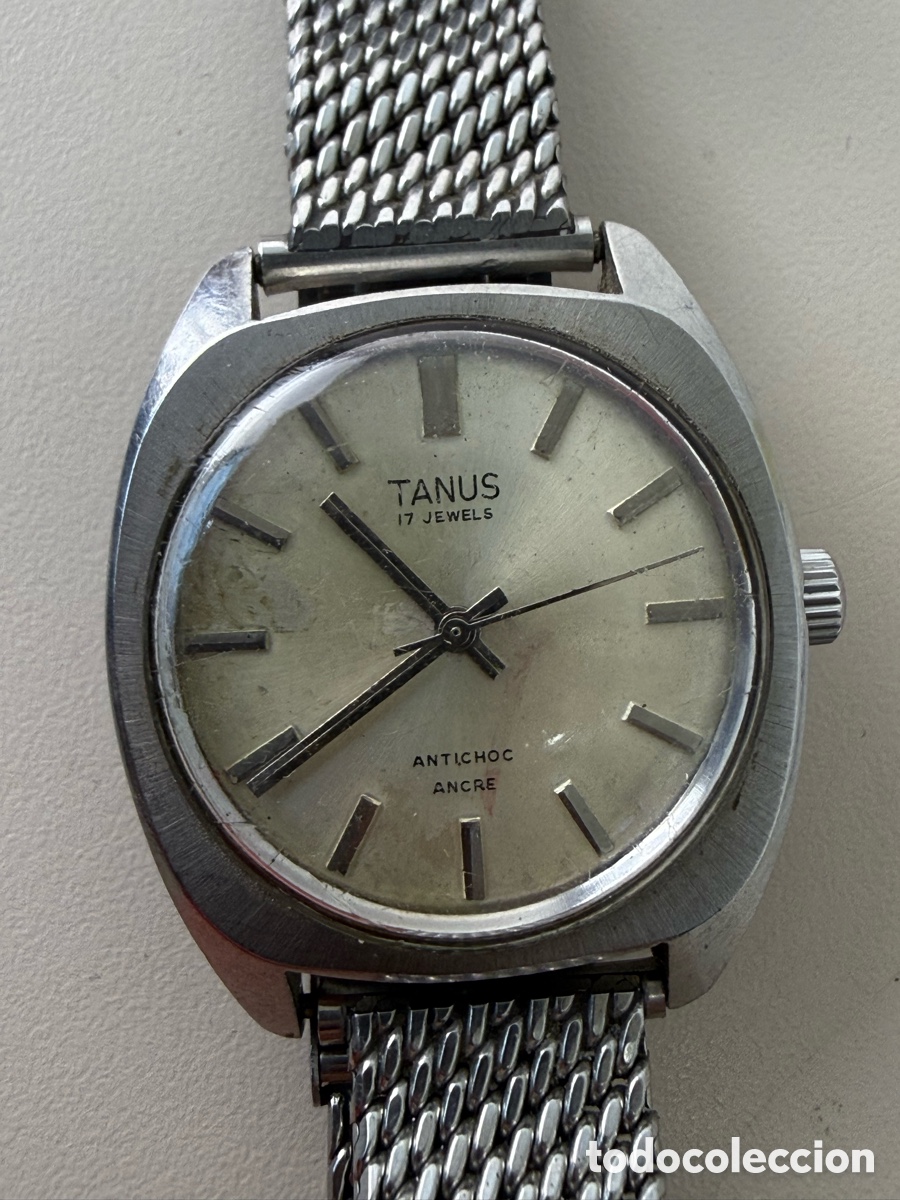 Relojes de pulsera: Reloj de pulsera para caballero Tanus 17 jewels