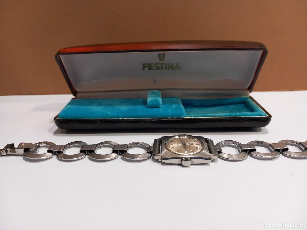 Relojes de pulsera: RELOJ FESTINA WATERPROOF CON ESTUCHE FUNCIONANDO / COMPRA MIN&Iacute;MA 5 &euro;