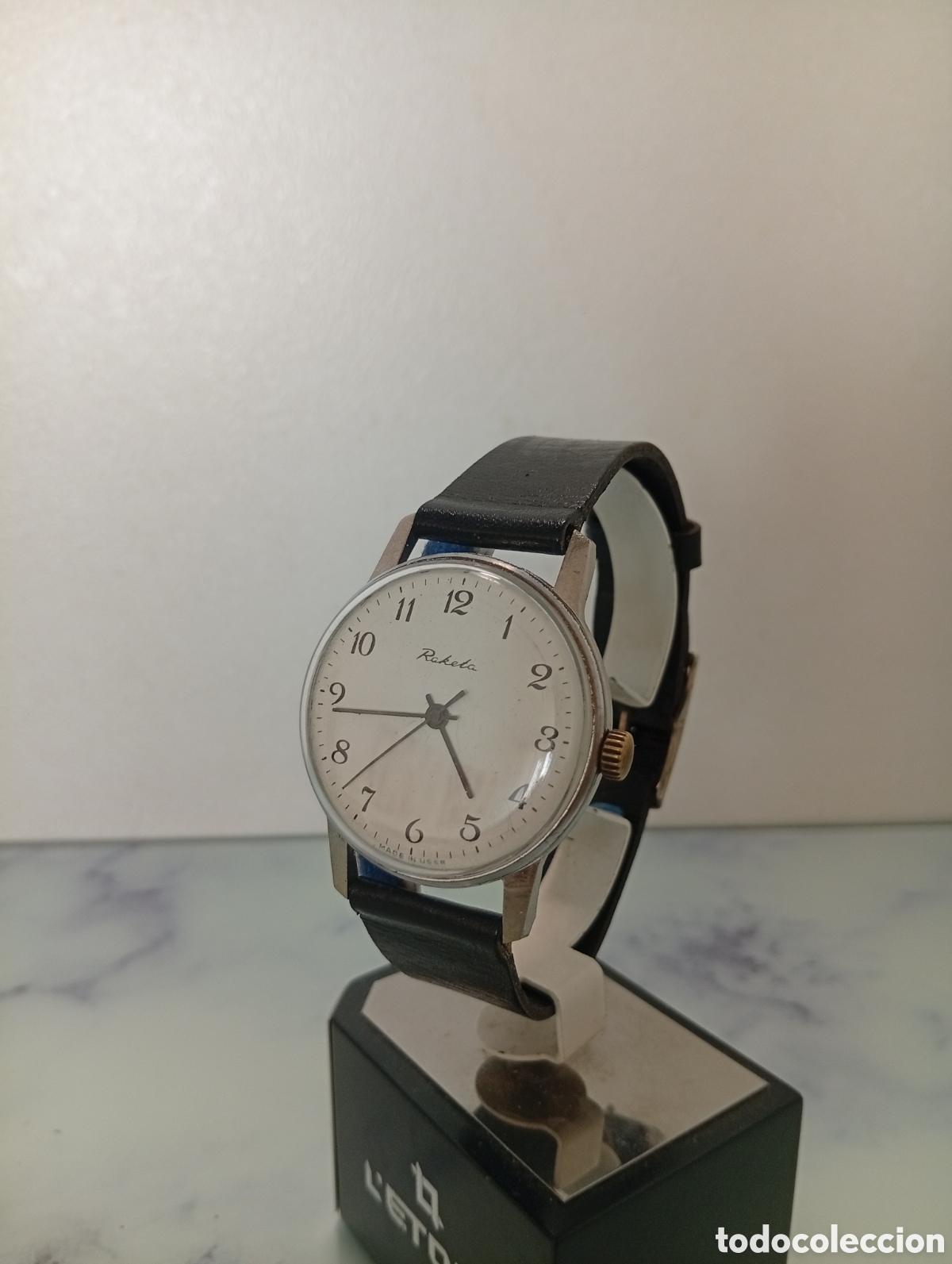 Relojes de pulsera: Reloj sovi&eacute;tico de pulsera para hombre RAKETA USSR.