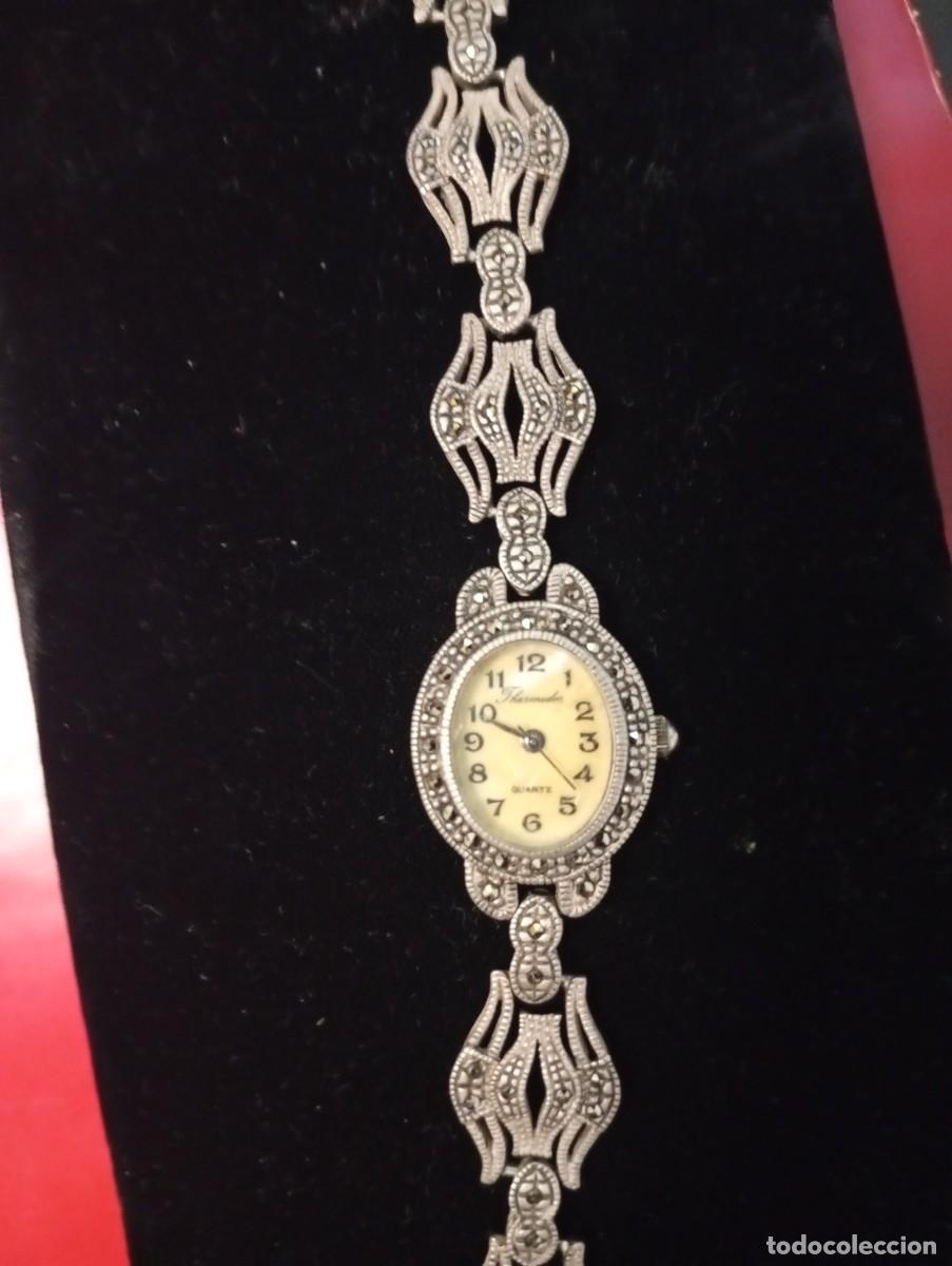 Relojes de pulsera: Reloj antiguo de plata - Foto 2